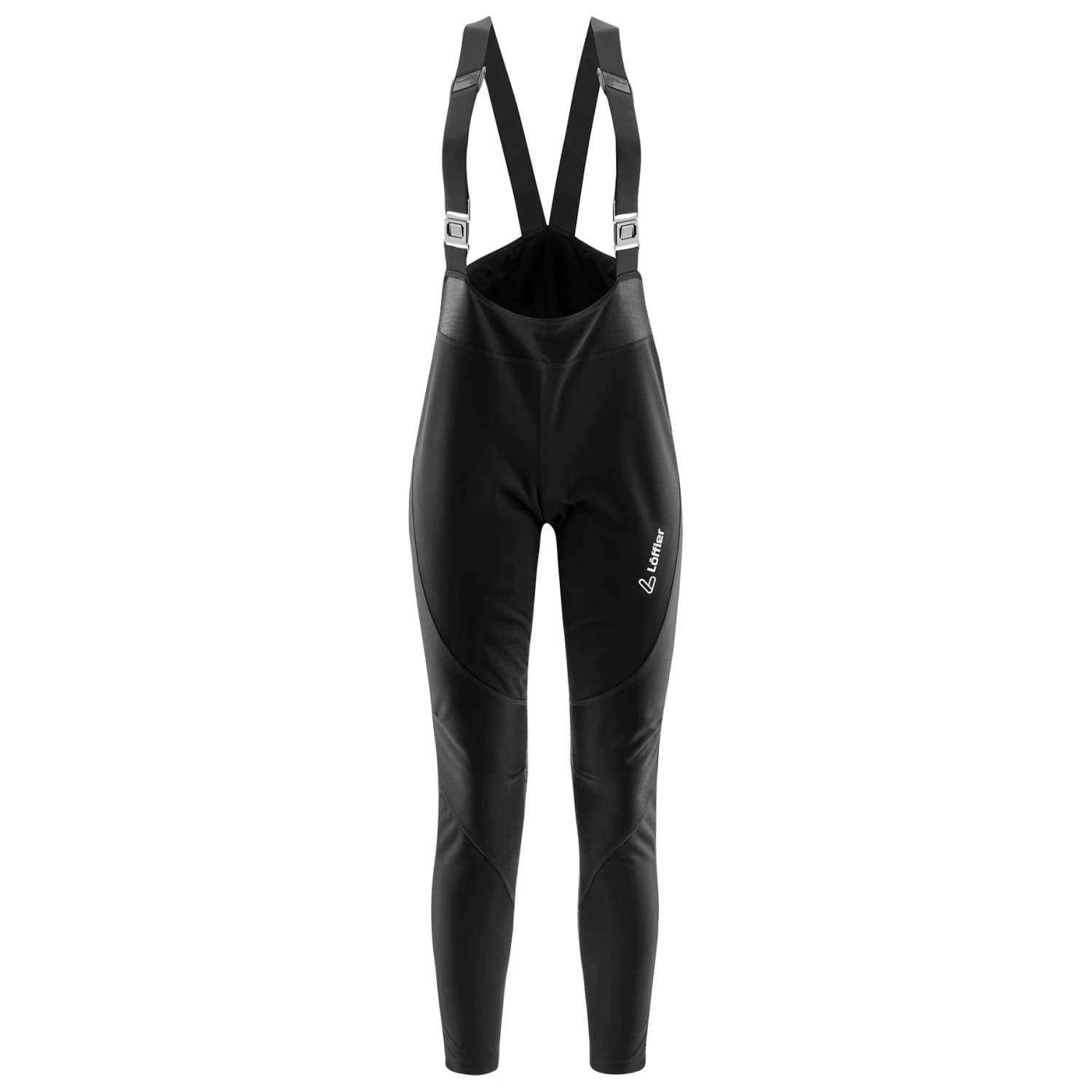 Дамски панталон за ски бягане Löffler Women's Warm-Up Bib Tights Airblocc Warm Cross-country ski trousers - Black