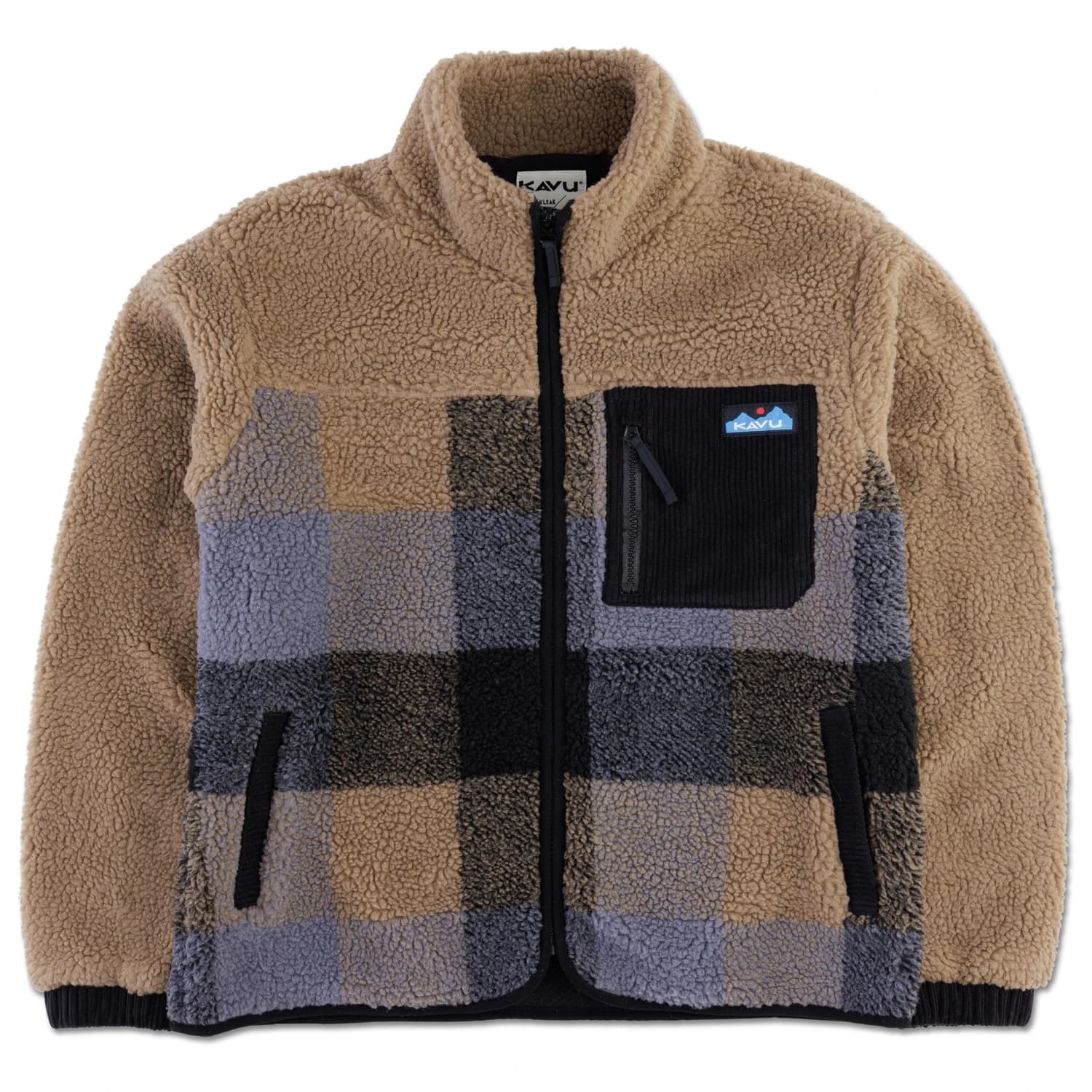 Дамско поларено яке Kavu Women's Willow Creek Casual jacket - Nightshade Plaid