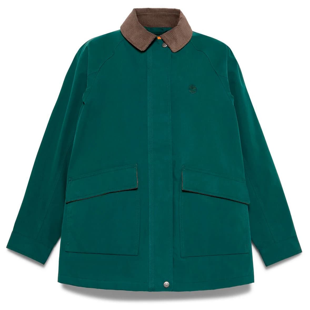 Дамско ежедневно яке Timberland Women's Waterproof Cotton Barn Coat Casual jacket - Green Gables