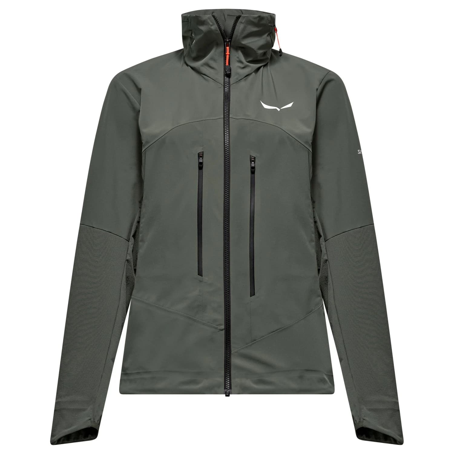 Дамско софтшел яке Salewa Women's Ortles DST/SW Jacket Softshell jacket - Faded Green