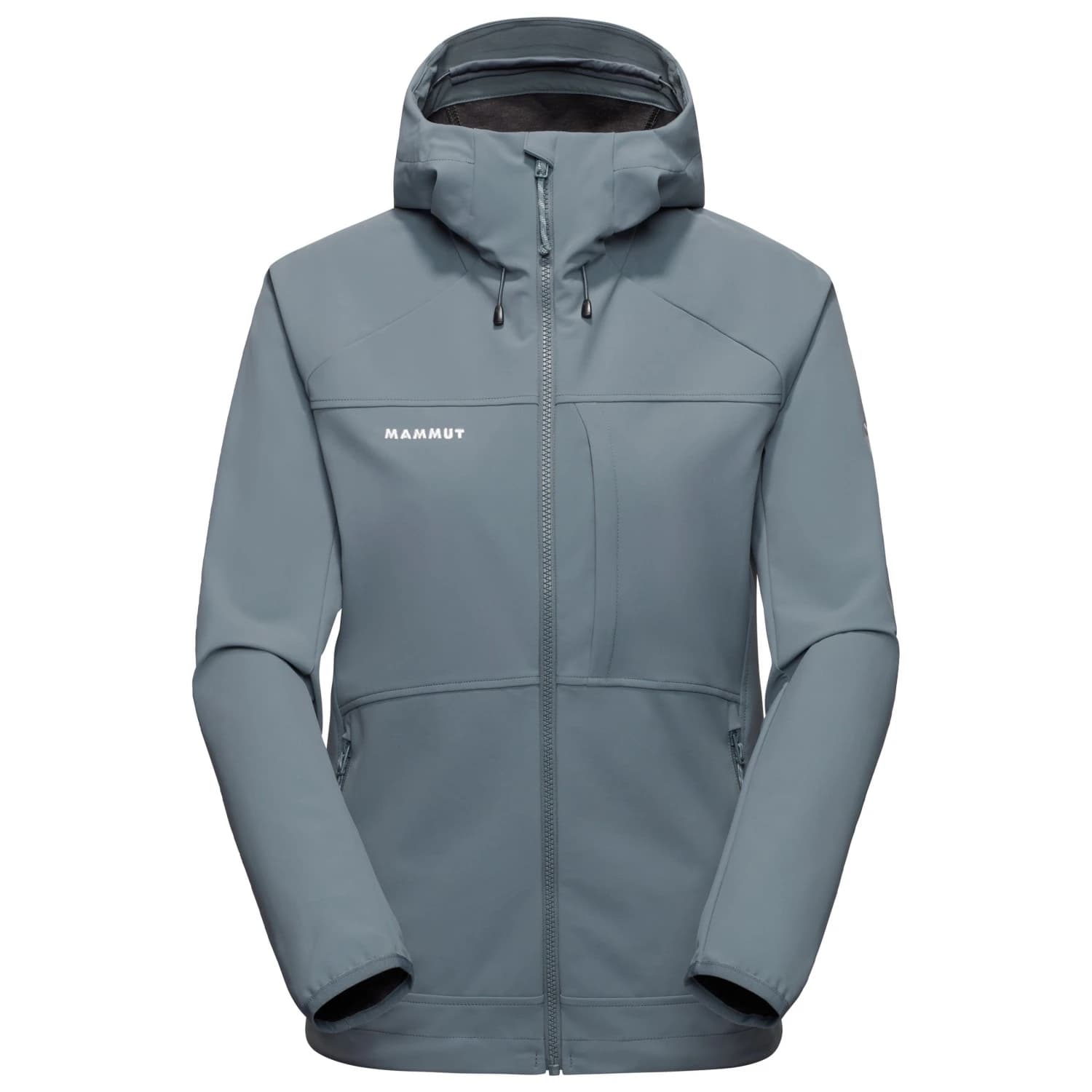 Дамско софтшел яке Mammut Women's Ultimate Comfort Softshell Hooded Jacket Softshell jacket - Strata