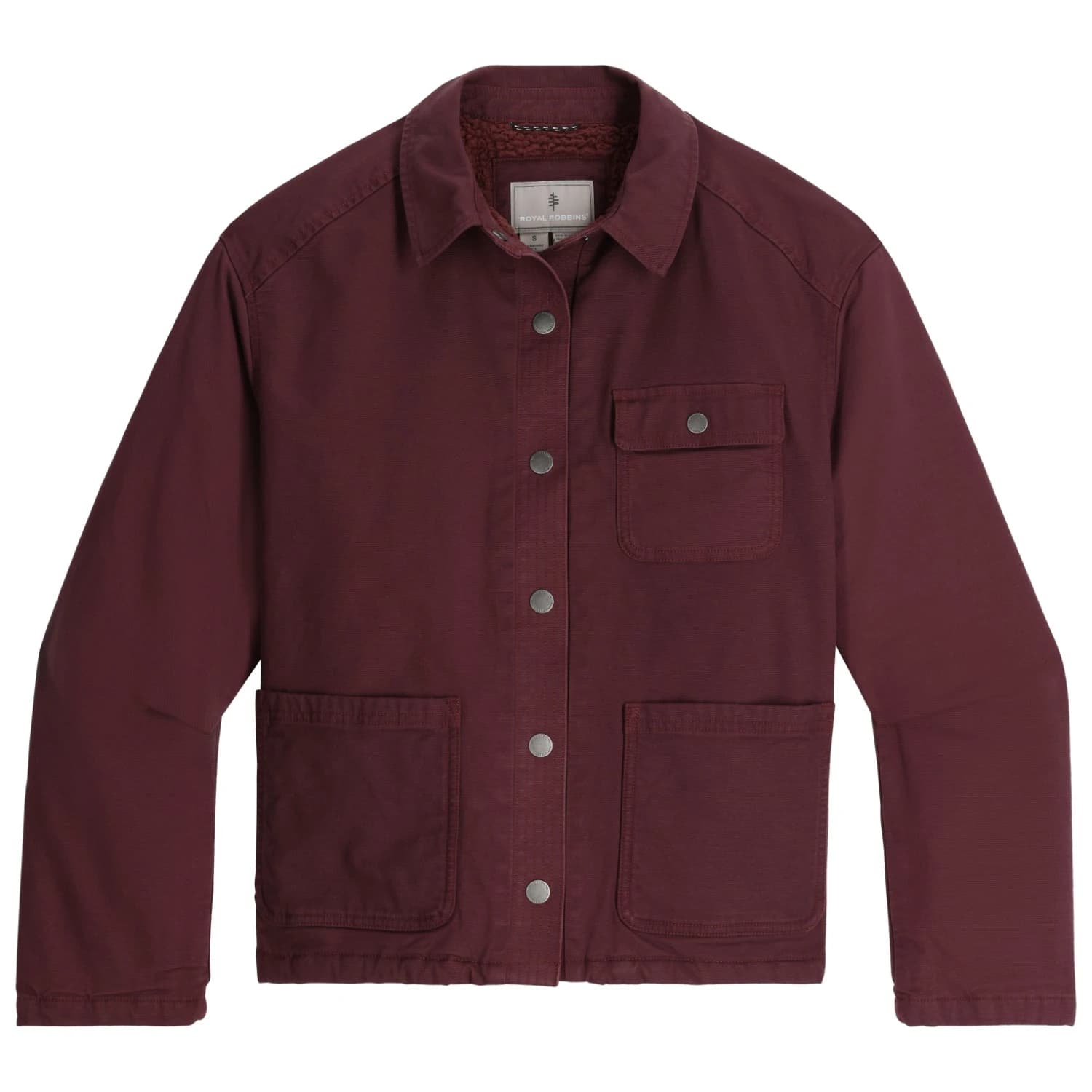 Дамско ежедневно яке Royal robbins Women's El Cap Canvas Shacket Casual jacket - Loganberry