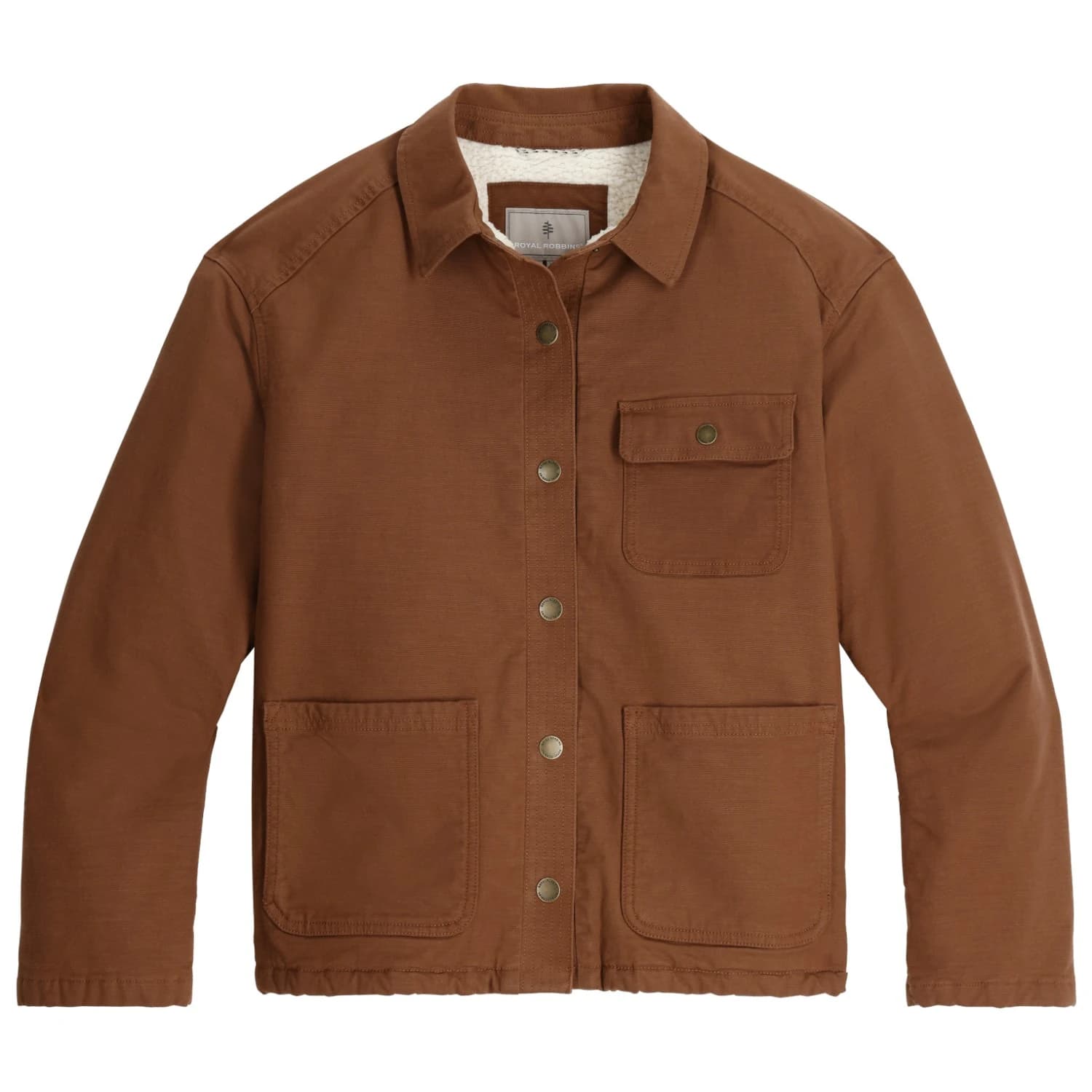 Дамско ежедневно яке Royal robbins Women's El Cap Canvas Shacket Casual jacket - Saddle