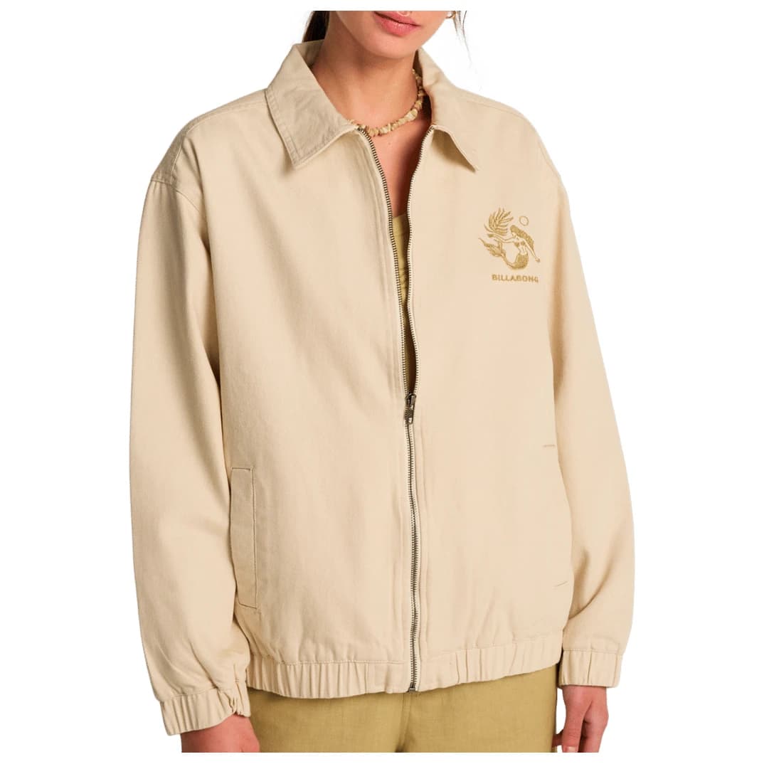Дамско ежедневно яке Billabong Women's Chill Time Jacket Casual jacket - White Cap