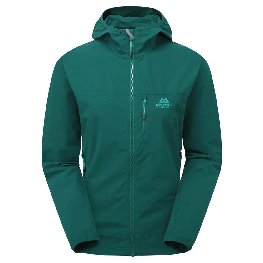 Дамско софтшел яке Mountain equipment Women's Echo Hooded Jacket Softshell jacket - Deep Teal