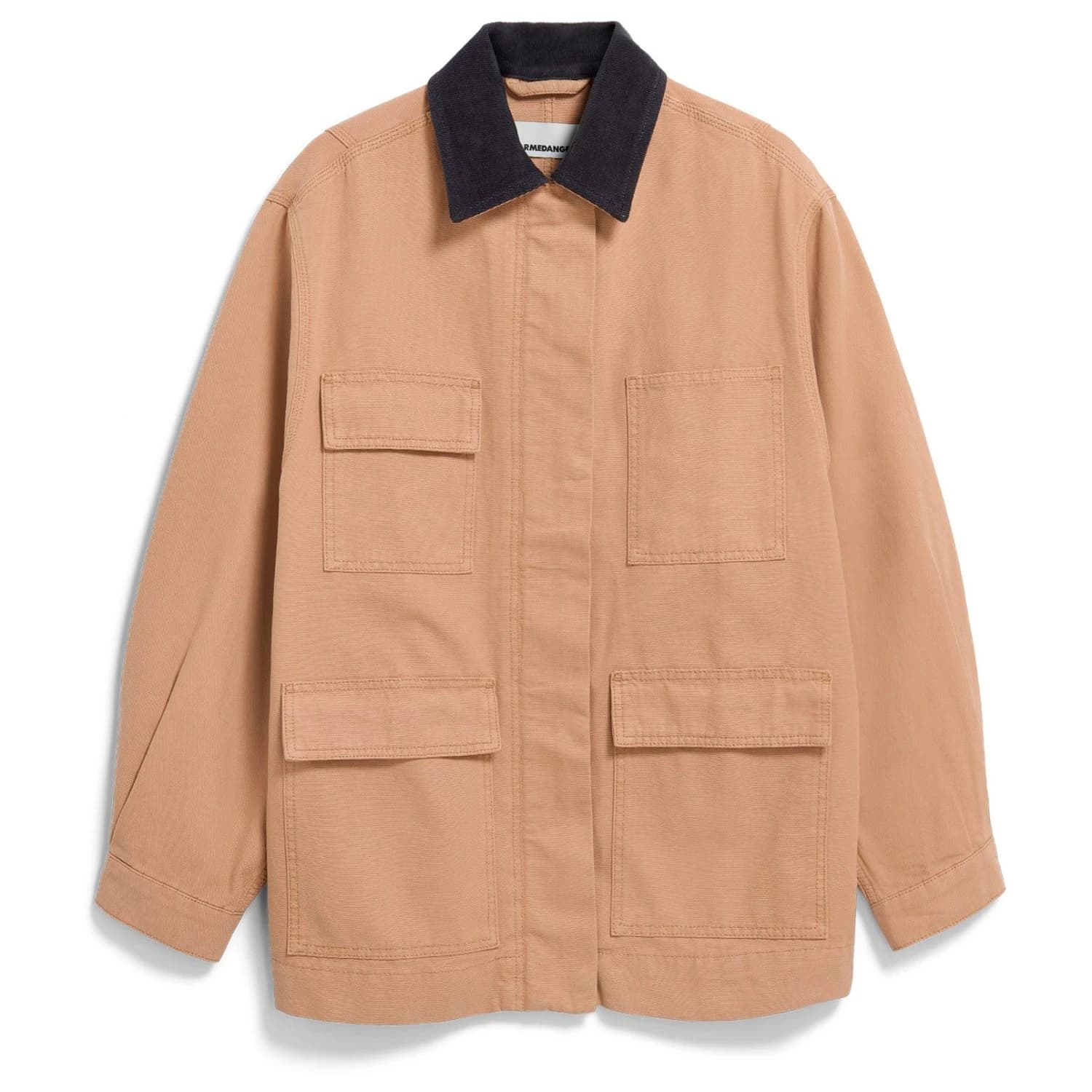 Дамско ежедневно яке ARMEDANGELS Women's Workwear Canvas Jacket Casual jacket - True Camel