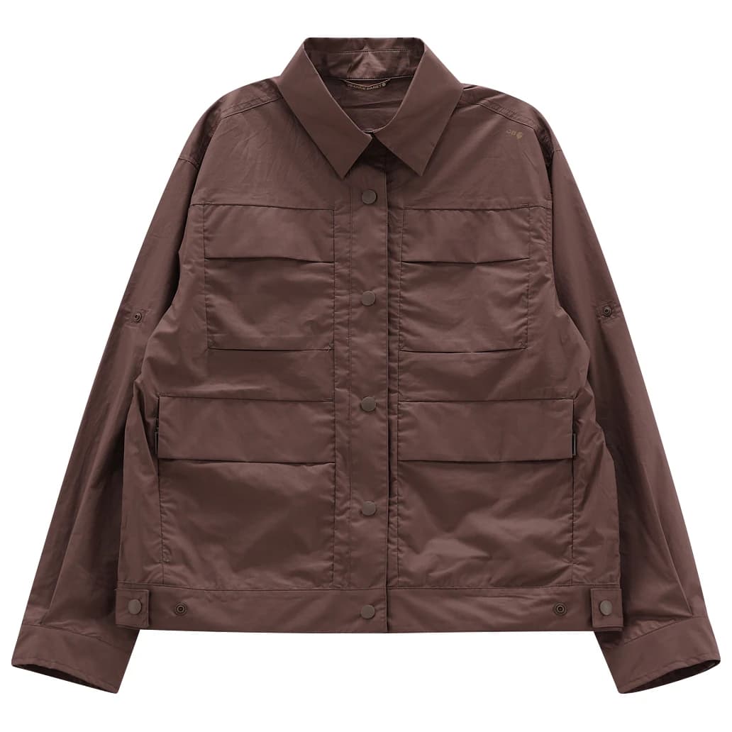 Дамско ежедневно яке Jeanne Baret Women's Papyrus Utility Jacket Casual jacket - Coffee