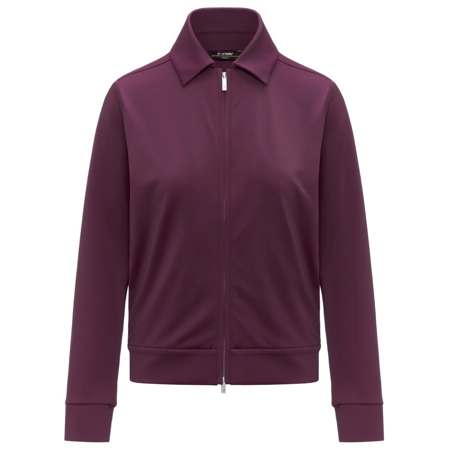 Дамско ежедневно яке K-Way Women's Isy SL Spacer Training jacket - Violet Mauve Wine