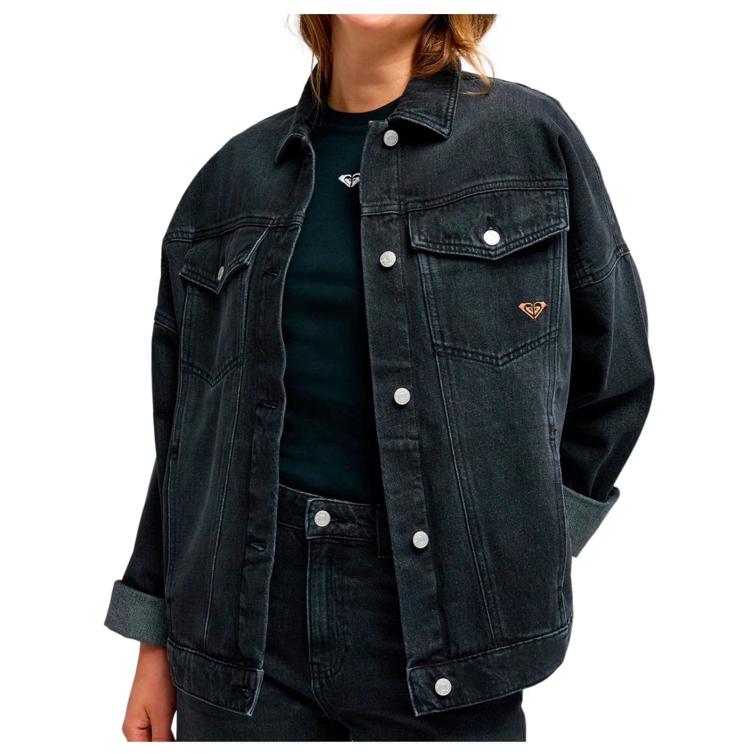 Дамско ежедневно яке Roxy Women's Salty Horizon Casual jacket - Midnight Vintage