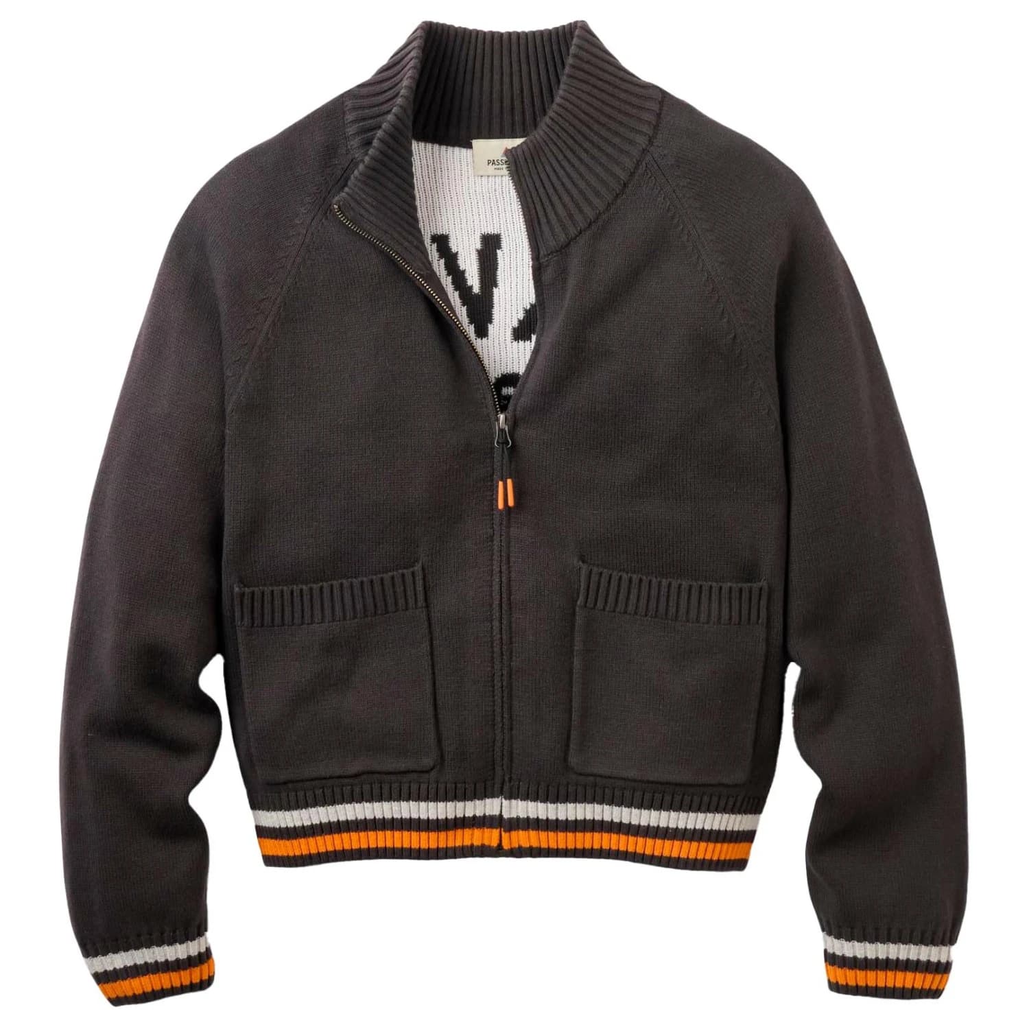 Ежедневно яке Passenger Women's Penida Full-Zip Knitted Jacket Casual jacket - Faded Black