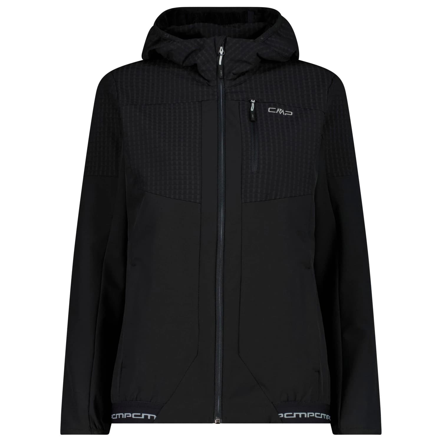 Софтшел яке CMP Women's Jacket Fix Hood 36M1116 Softshell jacket - Antracite