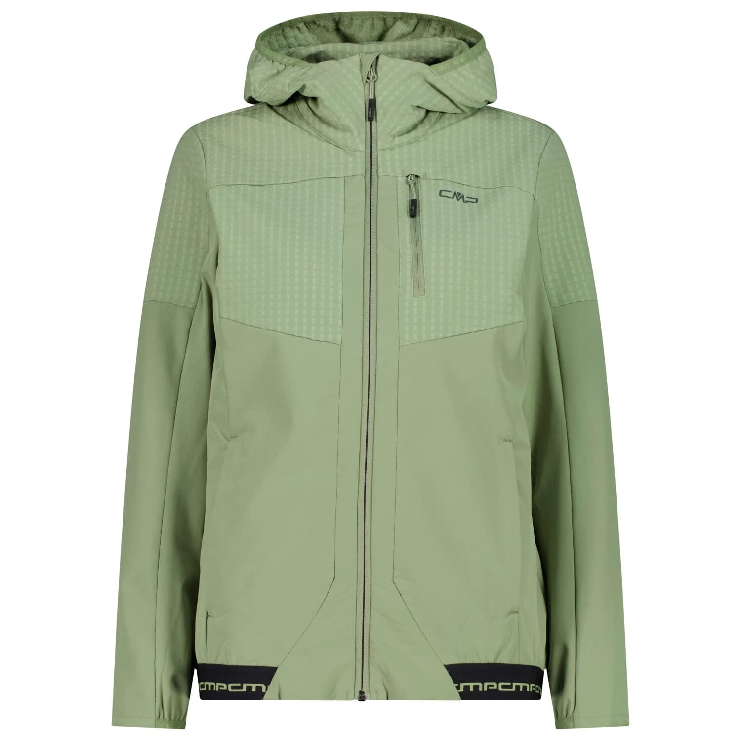 Софтшел яке CMP Women's Jacket Fix Hood 36M1116 Softshell jacket - Green Tea