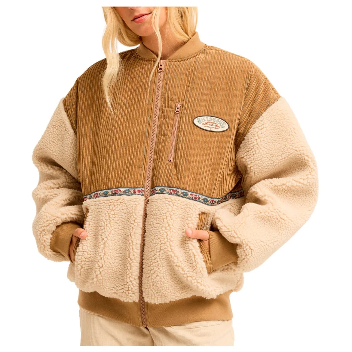 Дамско ежедневно яке Billabong Women's Since 73 Wave Casual jacket - Cement