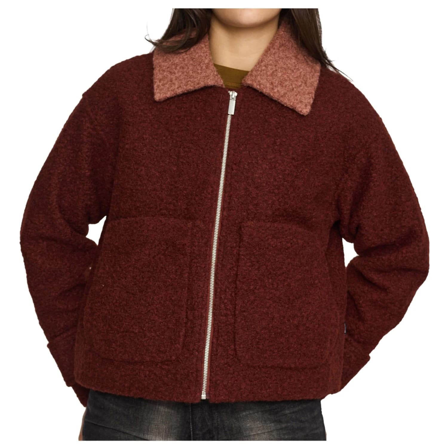 Ежедневно яке Selfhood Women's Short Jacket Casual jacket - Rust