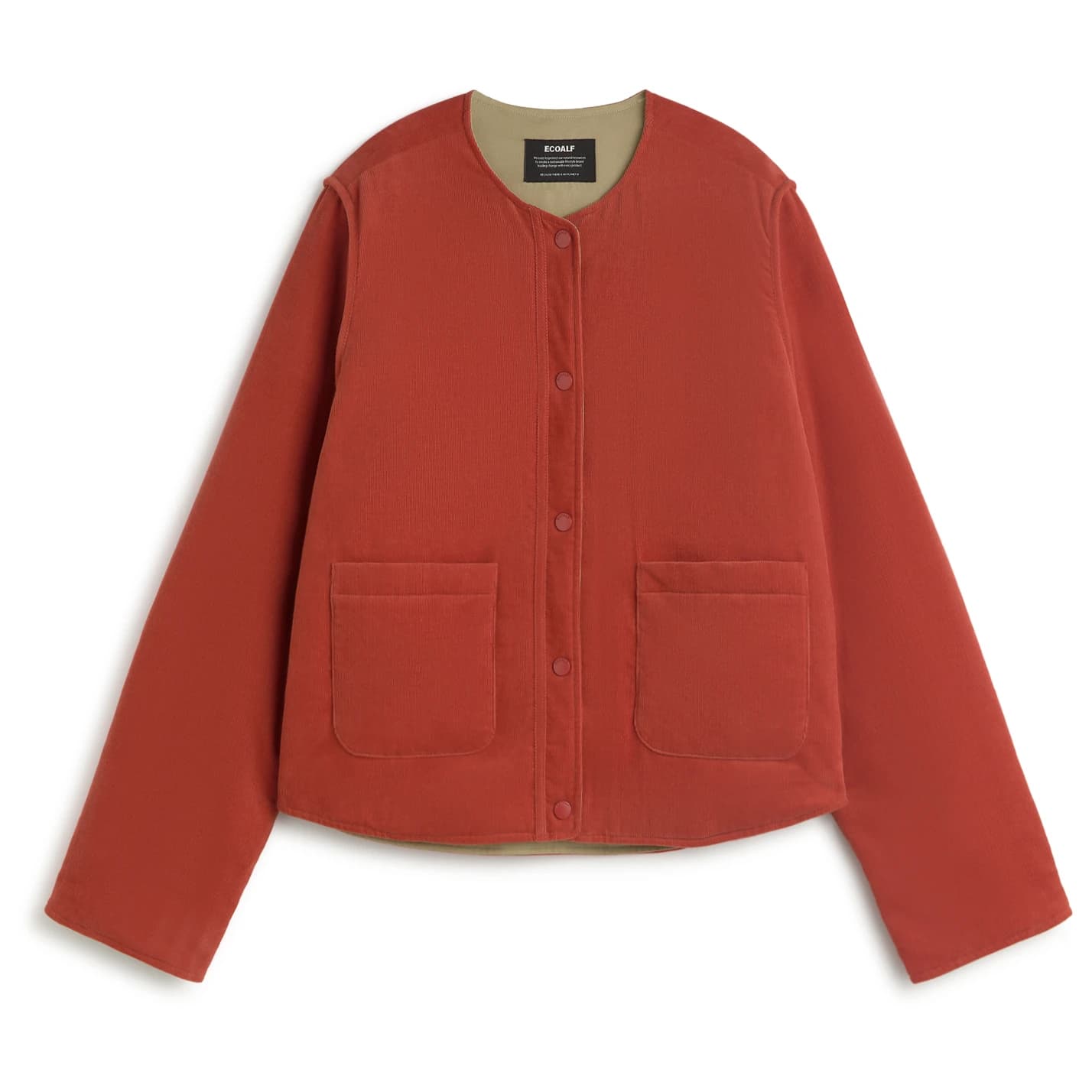 Ежедневно яке Ecoalf Women's Gabriela Jacket Casual jacket - Dark Orange