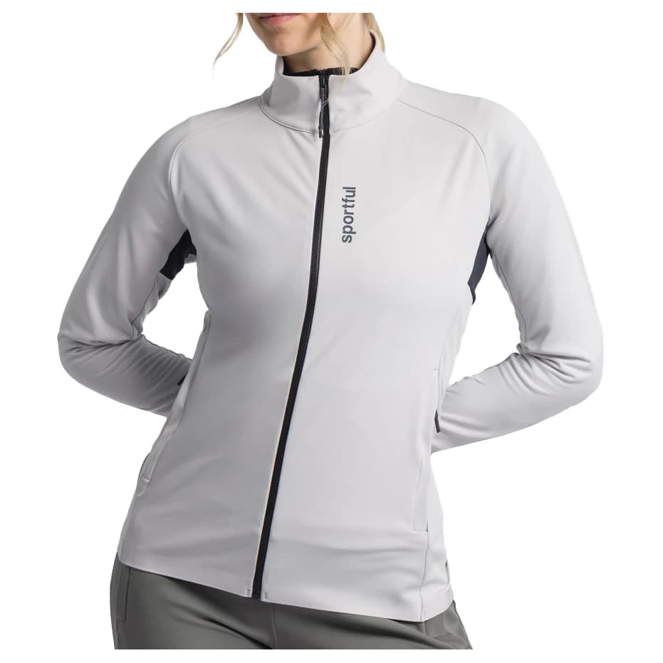 Яке за ски бягане Sportful Women's Apex 2 Light Jacket Cross-country ski jacket - Lunar Grey Black