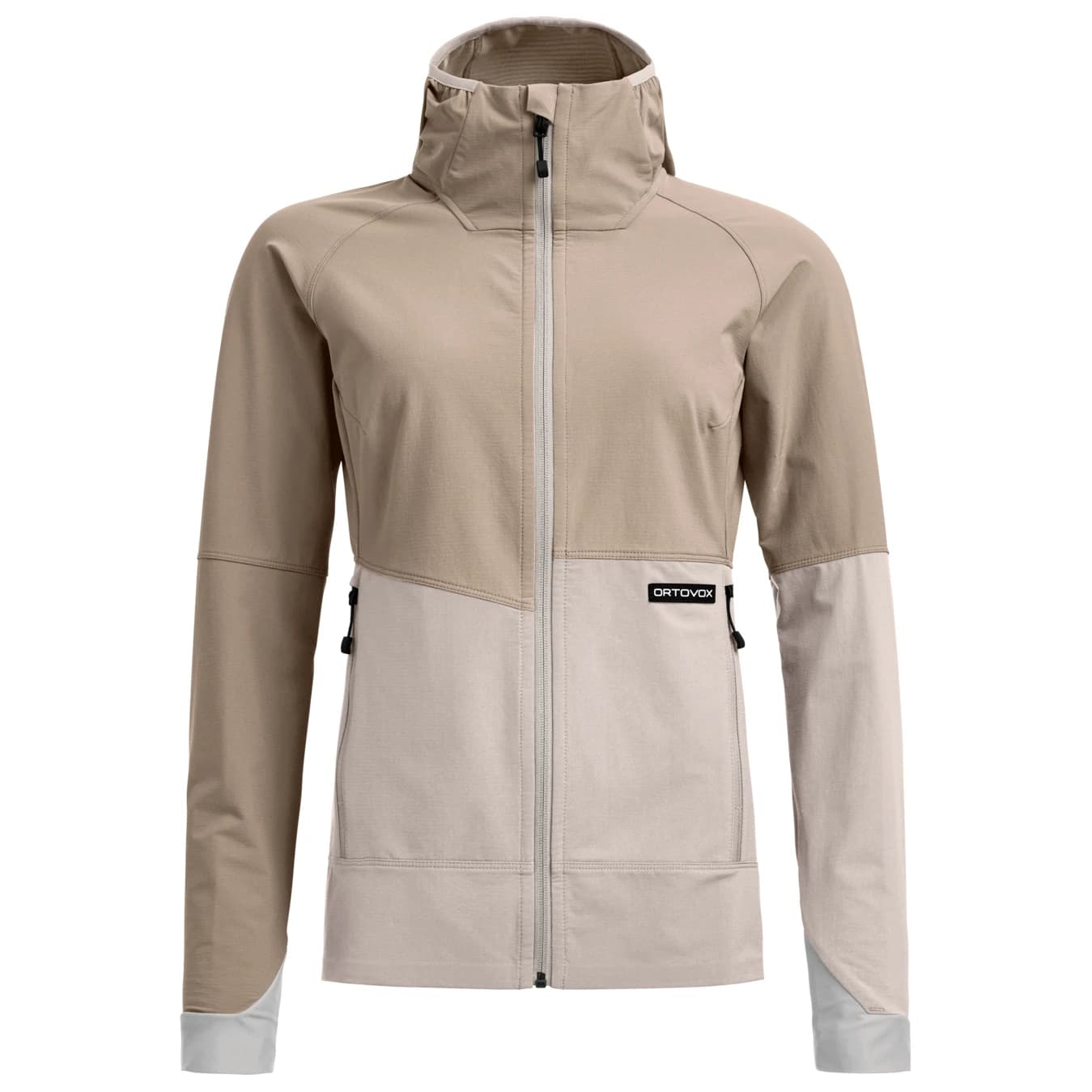 Дамско софтшел яке Ortovox Women's Venet Softshell Hooded Jacket Softshell jacket - Dark Linen