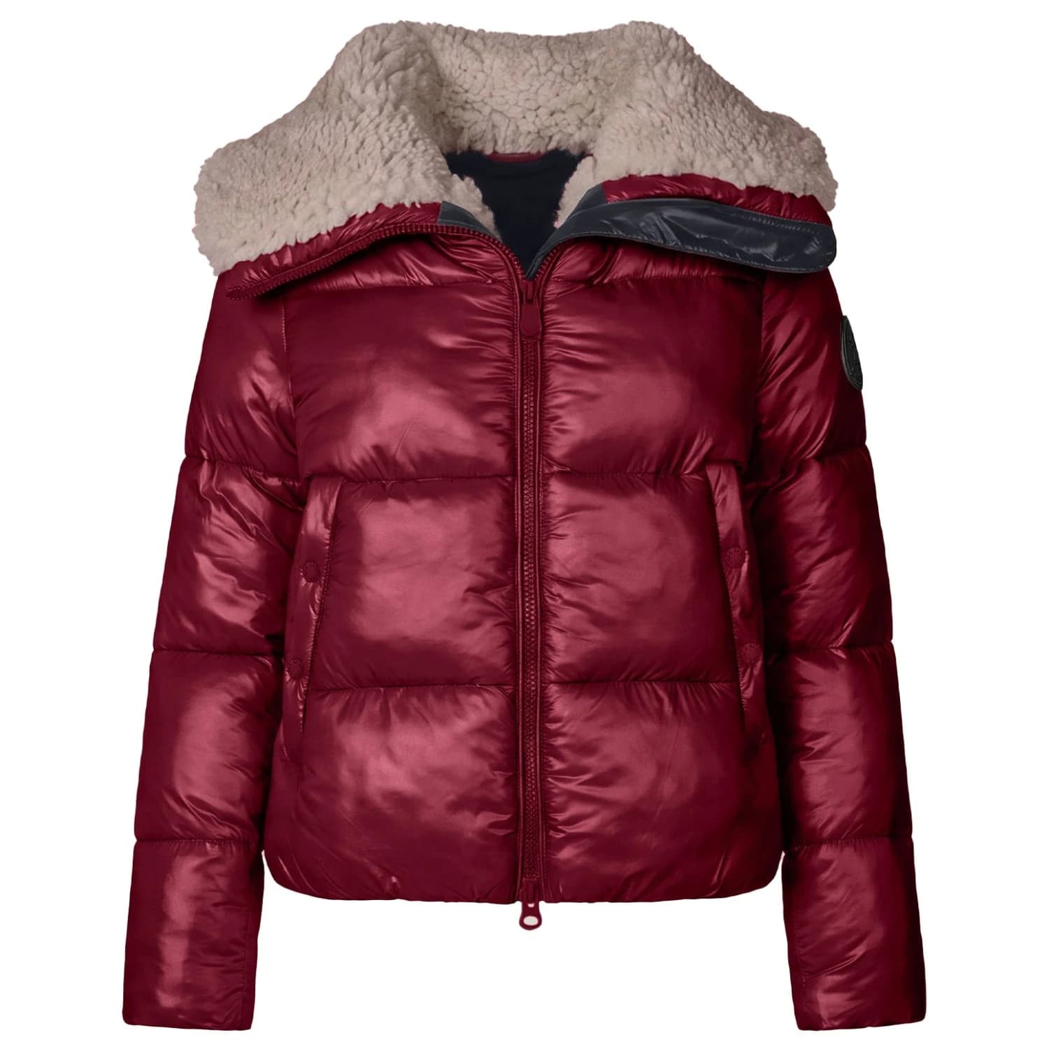 Ежедневно яке Save the Duck Women's Moma Casual jacket - Wine Red