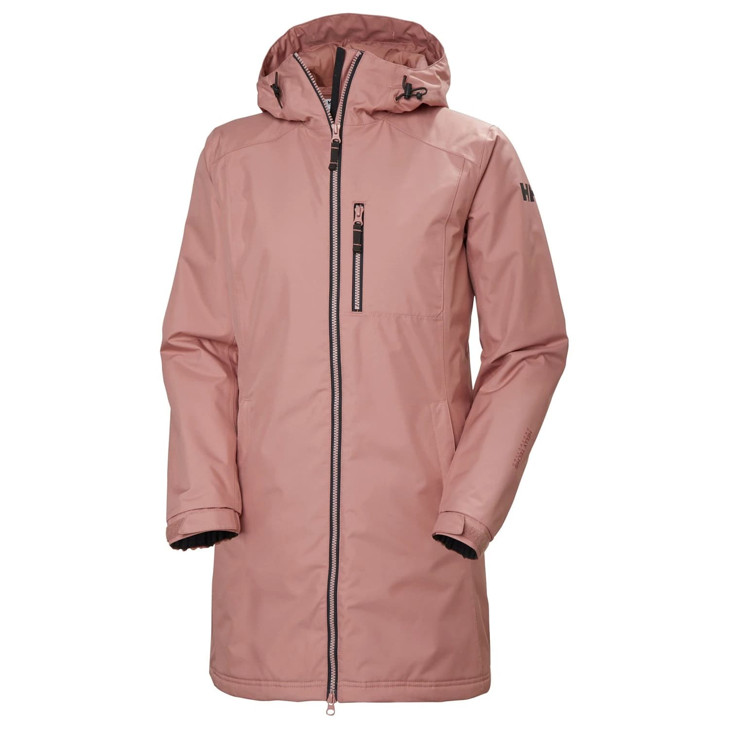 Дамско зимно яке Helly Hansen Women's Long Belfast Winter Jacket - Ash Rose