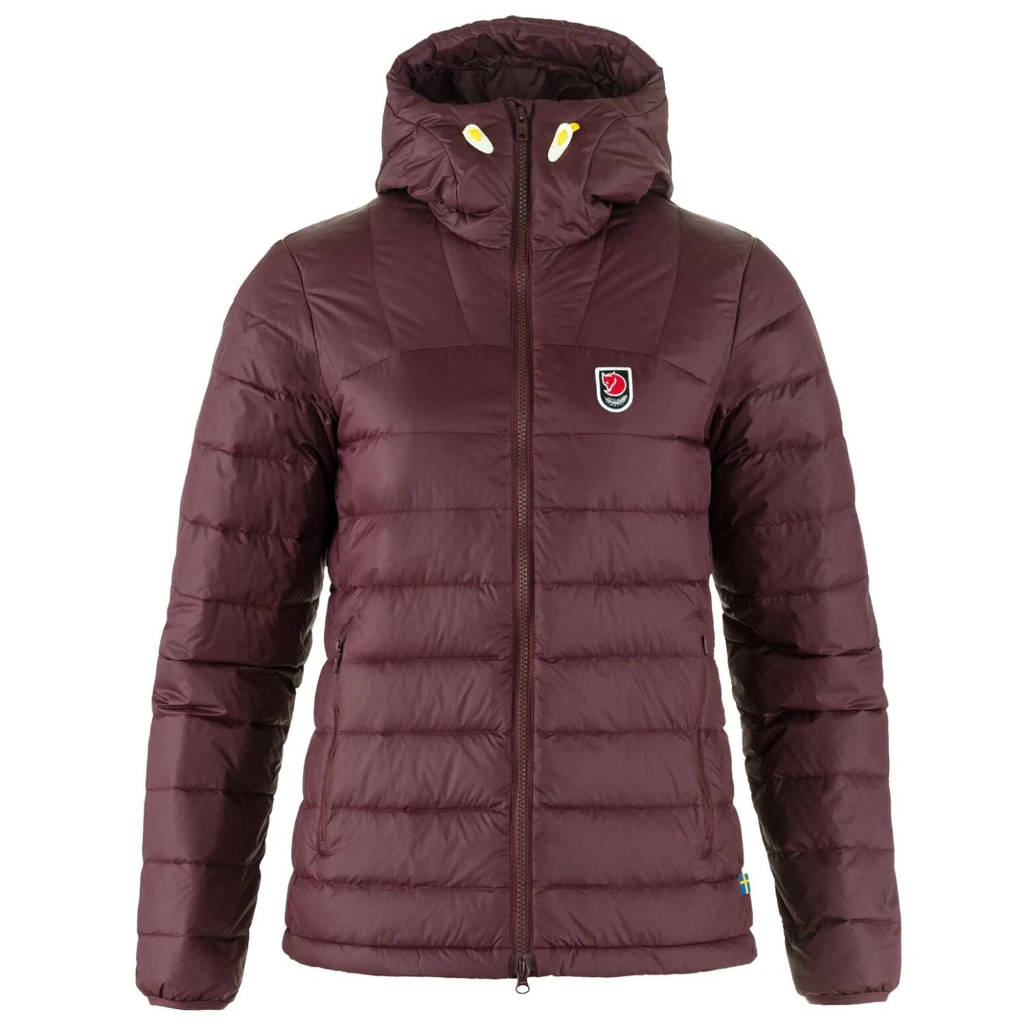 Дамско пухено яке Fjällräven Women's Expedition Pack Down Hoodie Down jacket - Port