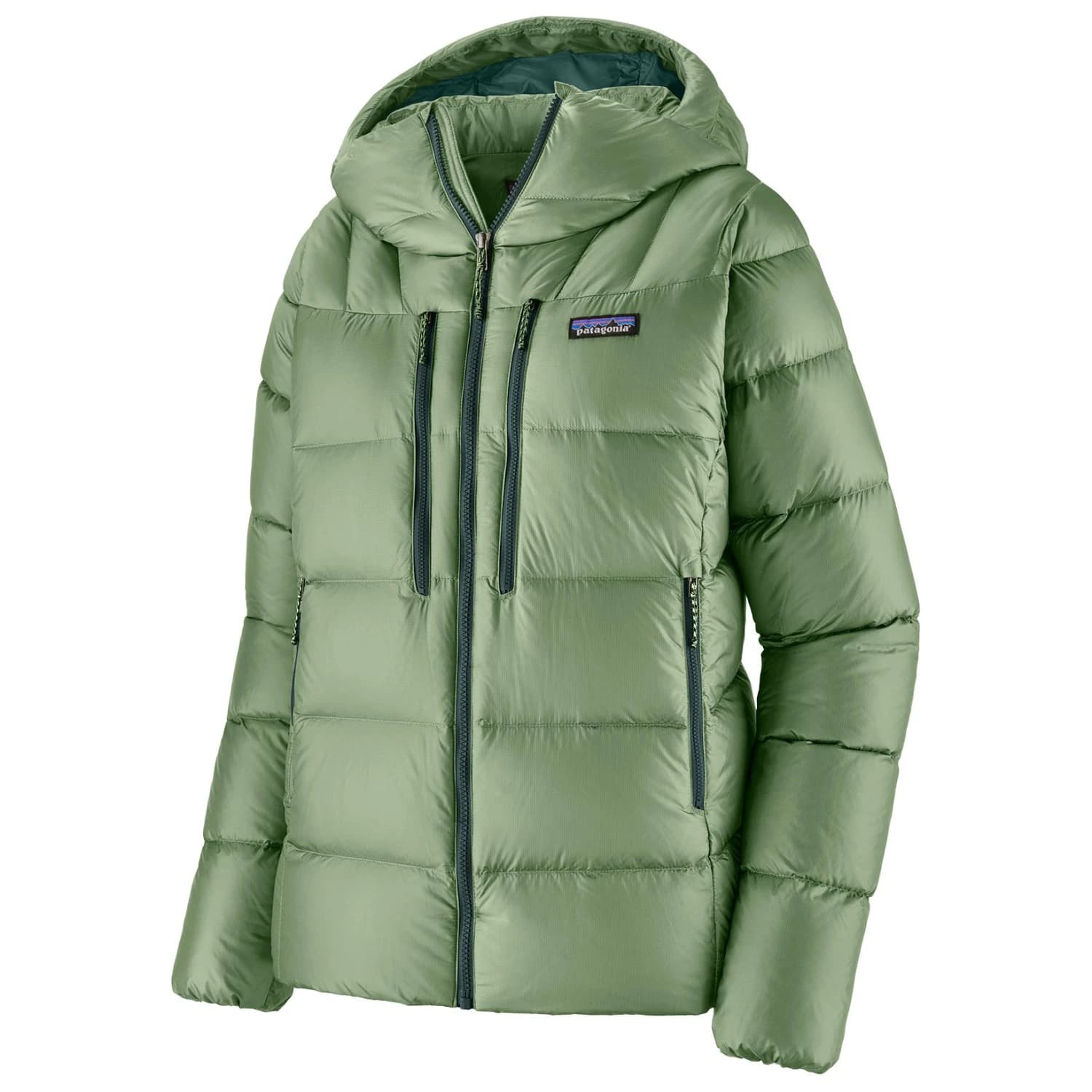 Дамско пухено яке Patagonia Women's Fitz Roy Down Hoody Down jacket - Ellwood Green