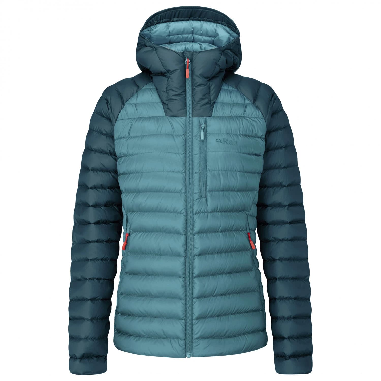 Дамско пухено яке Rab Women's Microlight Alpine Jacket Down jacket - Orion Blue / Citadel