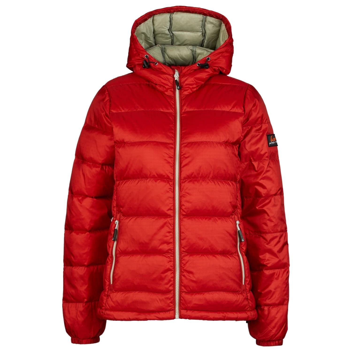 Дамско пухено яке Alvivo Women's Astana Down jacket - Bordeaux / Grey