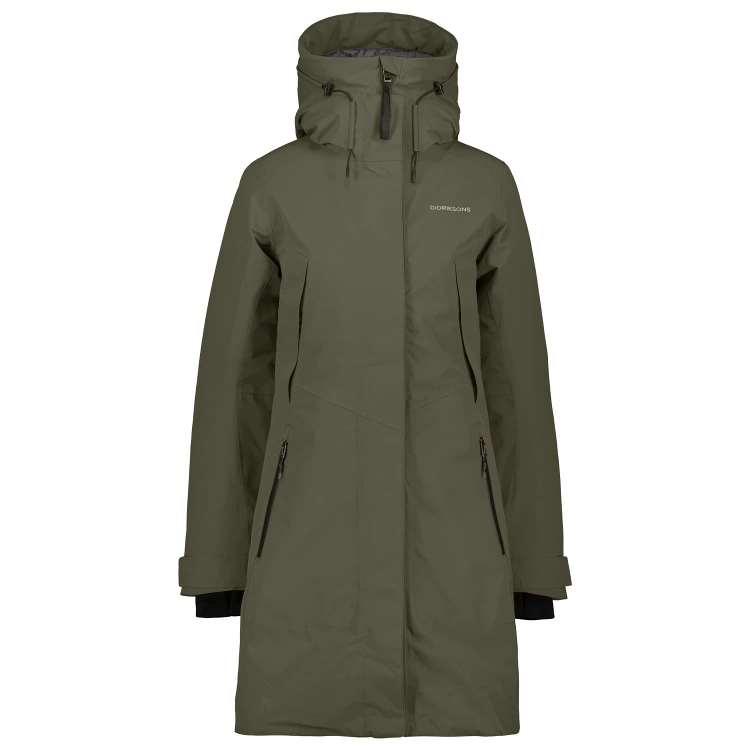 Палто Didriksons Women's Antje Coat - Deep Green