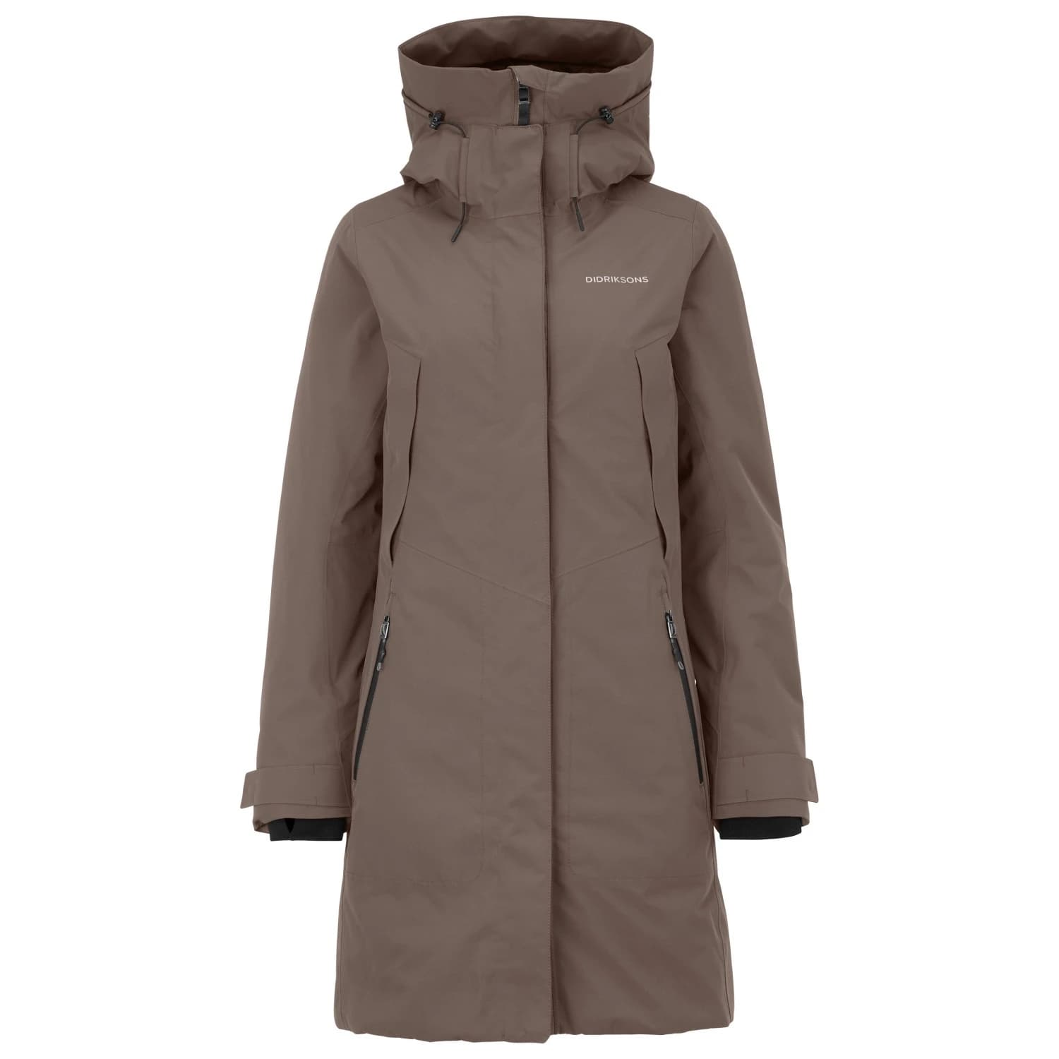 Палто Didriksons Women's Antje Coat - Mocha Brown