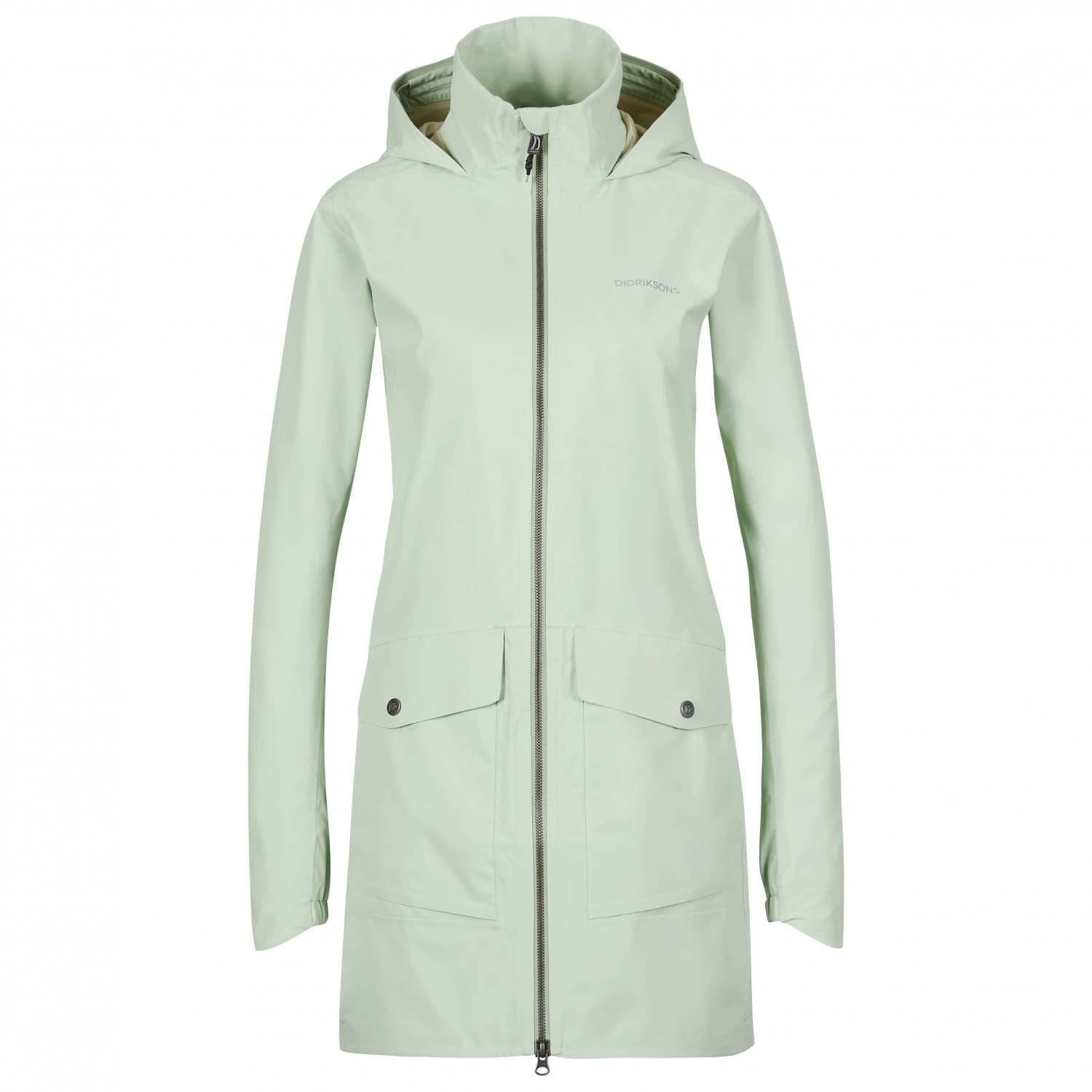 Дамско яке парка Didriksons Women's Elvira Parka 2 Parka - Soft Green