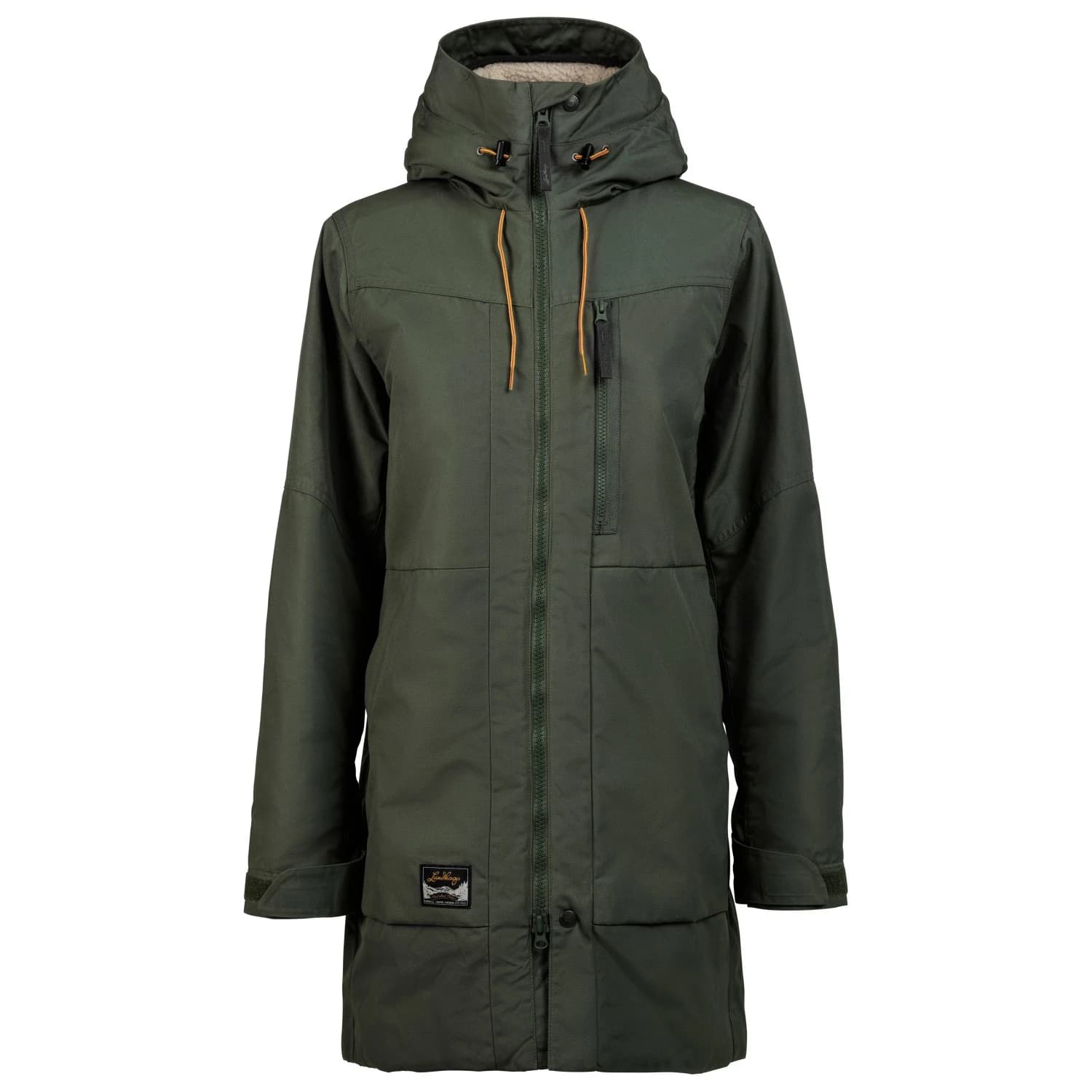 Дамско яке парка Lundhags Women's Knak Pile Parka - Thyme Green