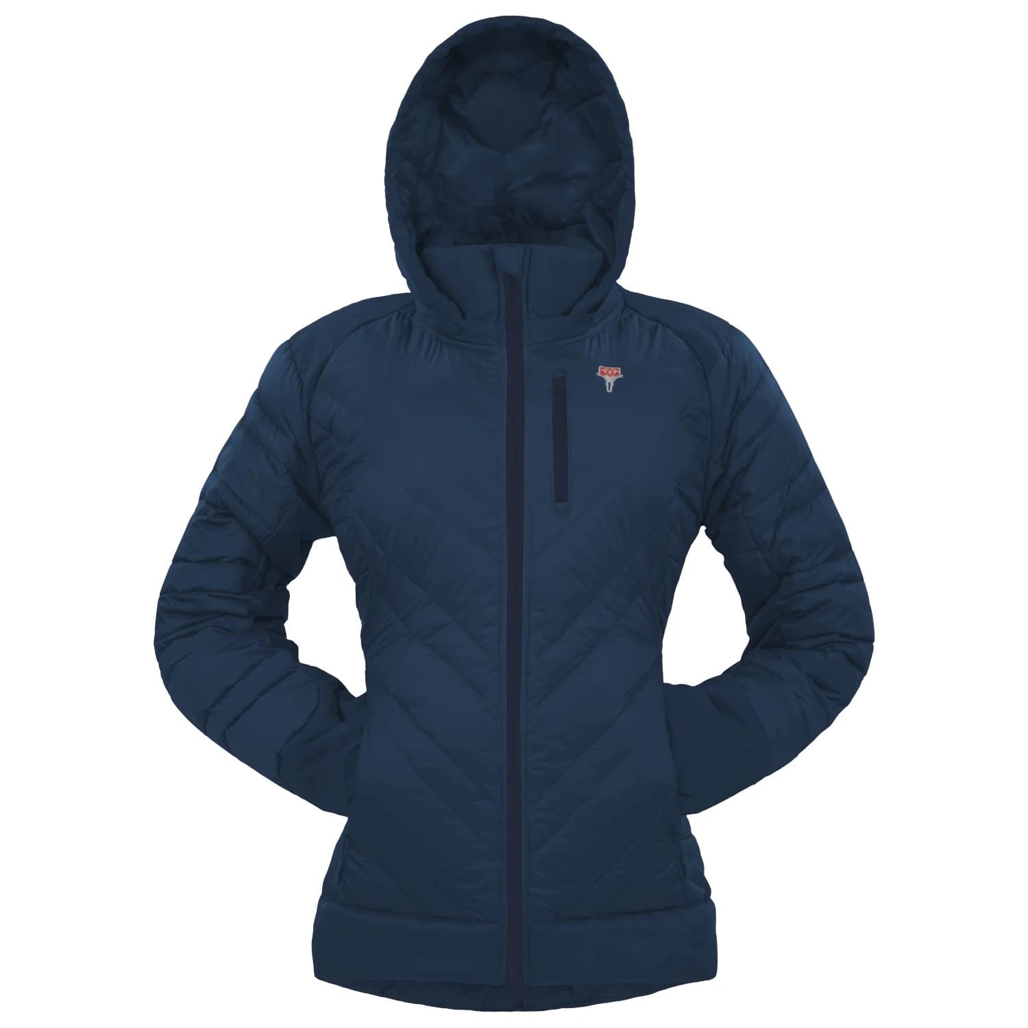 Дамско пухено яке Grüezi Bag Women's Lightful DownWool Jacket Down jacket - Blue Ashes