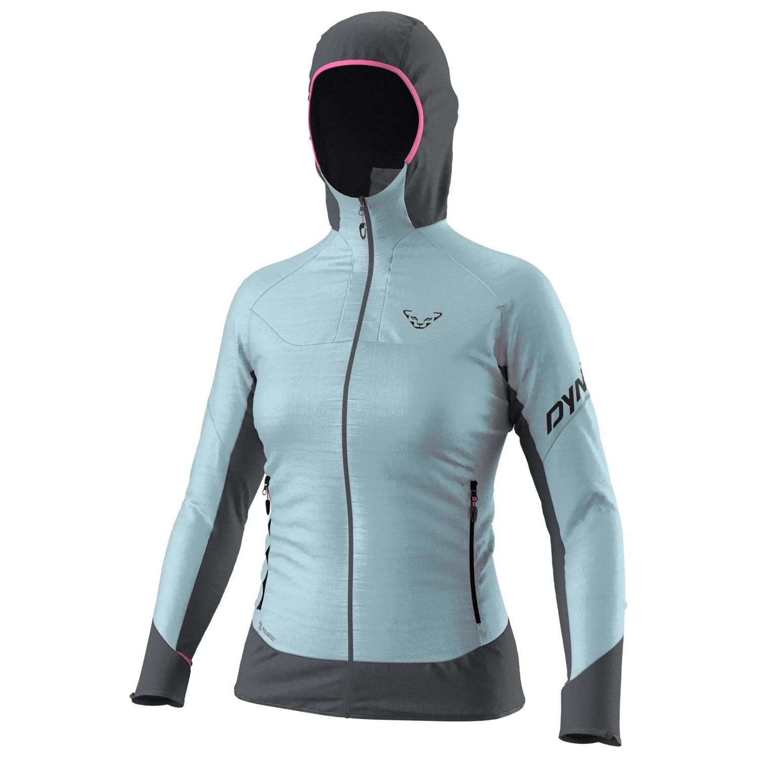 Дамско синтетично яке Dynafit Women's Mezzalama Polartec Alpha Jacket Synthetic jacket - Cloud Blue