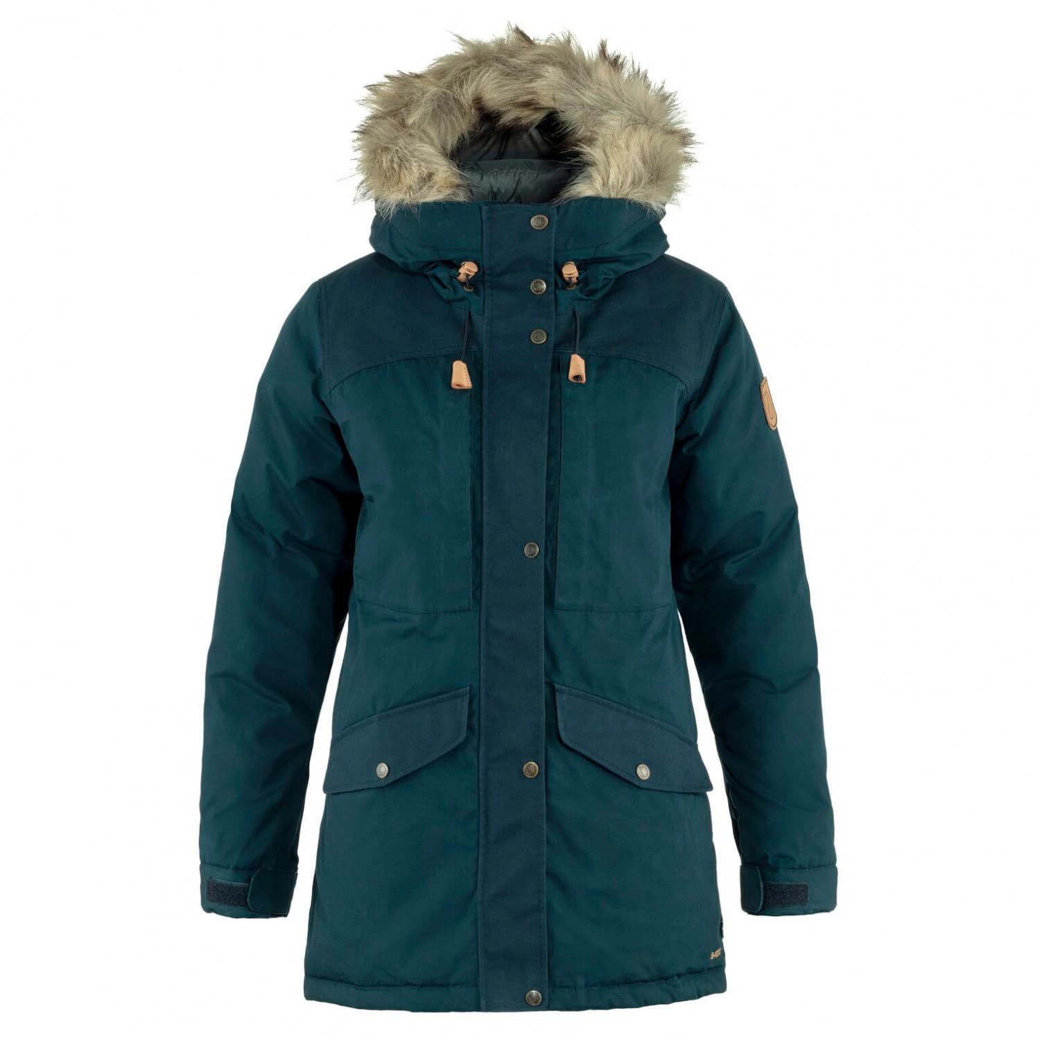 Дамско яке парка Fjällräven Women's Singi Down Jacket Parka - Dark Navy