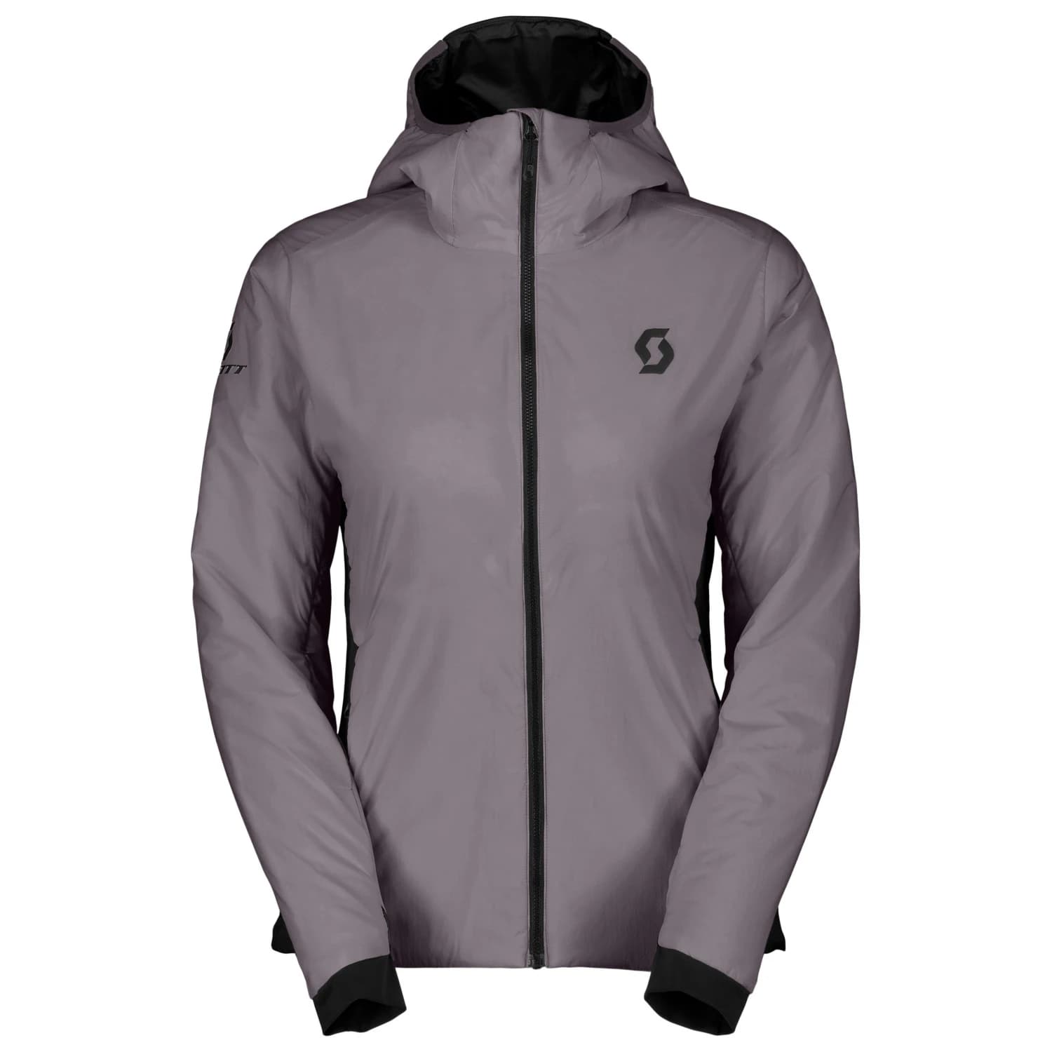 Дамско синтетично яке Scott Women's Hoody Insuloft Light Synthetic jacket - Evening Grey / Black