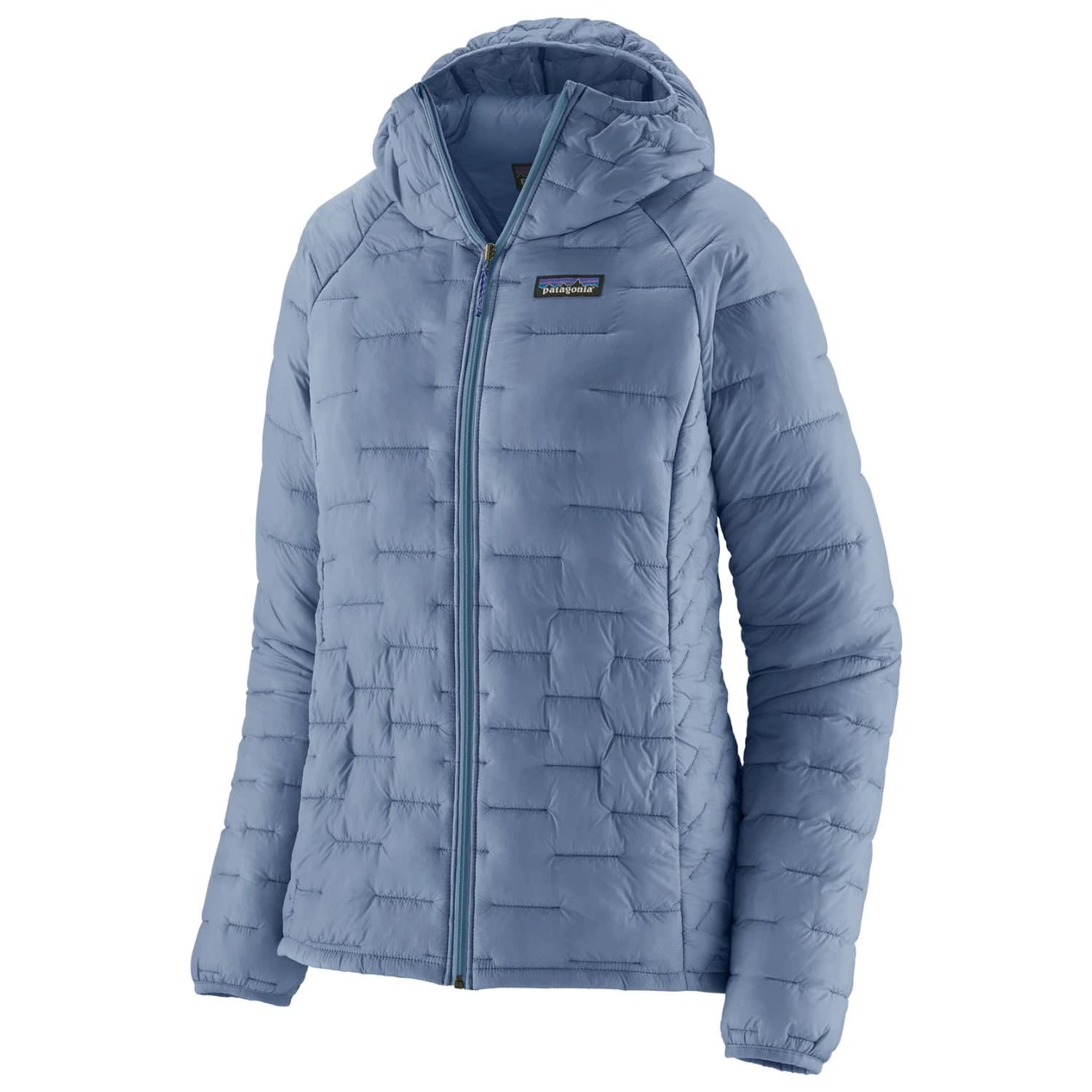 Дамско синтетично яке Patagonia Women's Micro Puff Hoody Synthetic jacket - Barnacle Blue