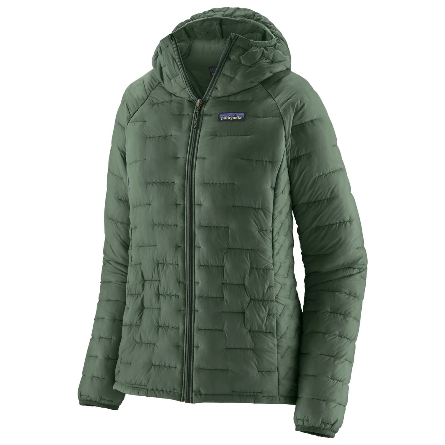 Дамско синтетично яке Patagonia Women's Micro Puff Hoody Synthetic jacket - Canopy Green