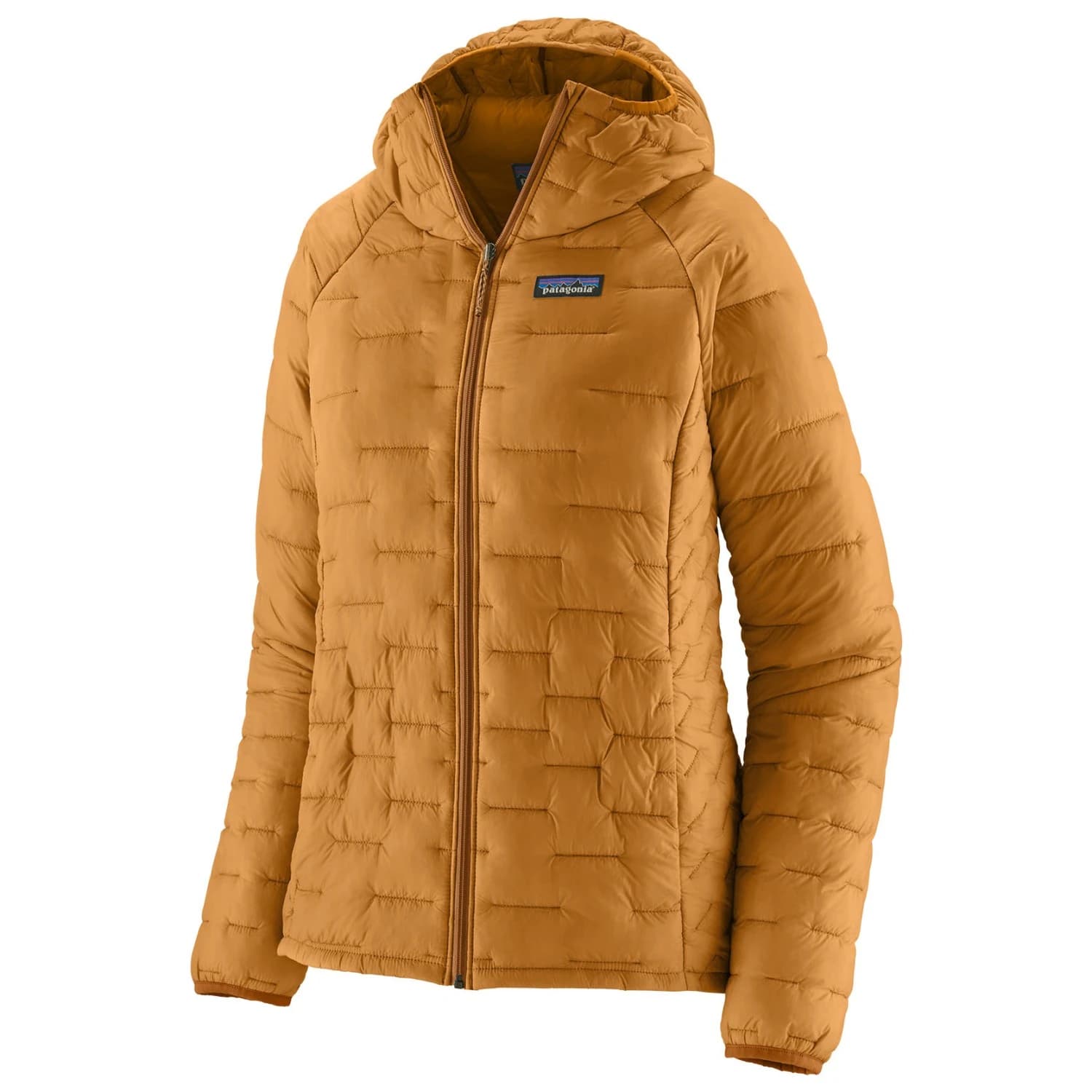 Дамско синтетично яке Patagonia Women's Micro Puff Hoody Synthetic jacket - Dried Mango