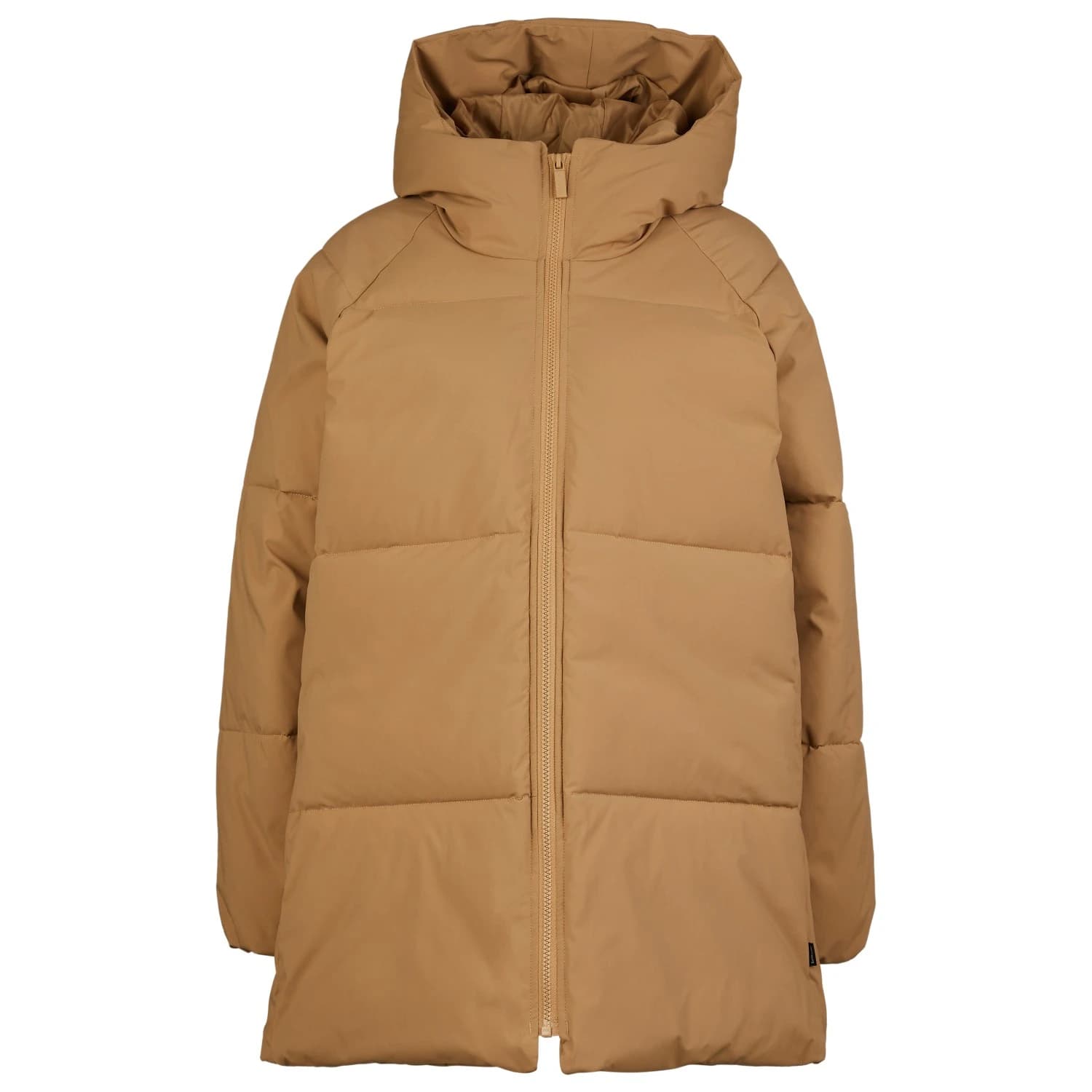 Дамско яке парка Selfhood Women's Hip-length Puffer Parka - Sand