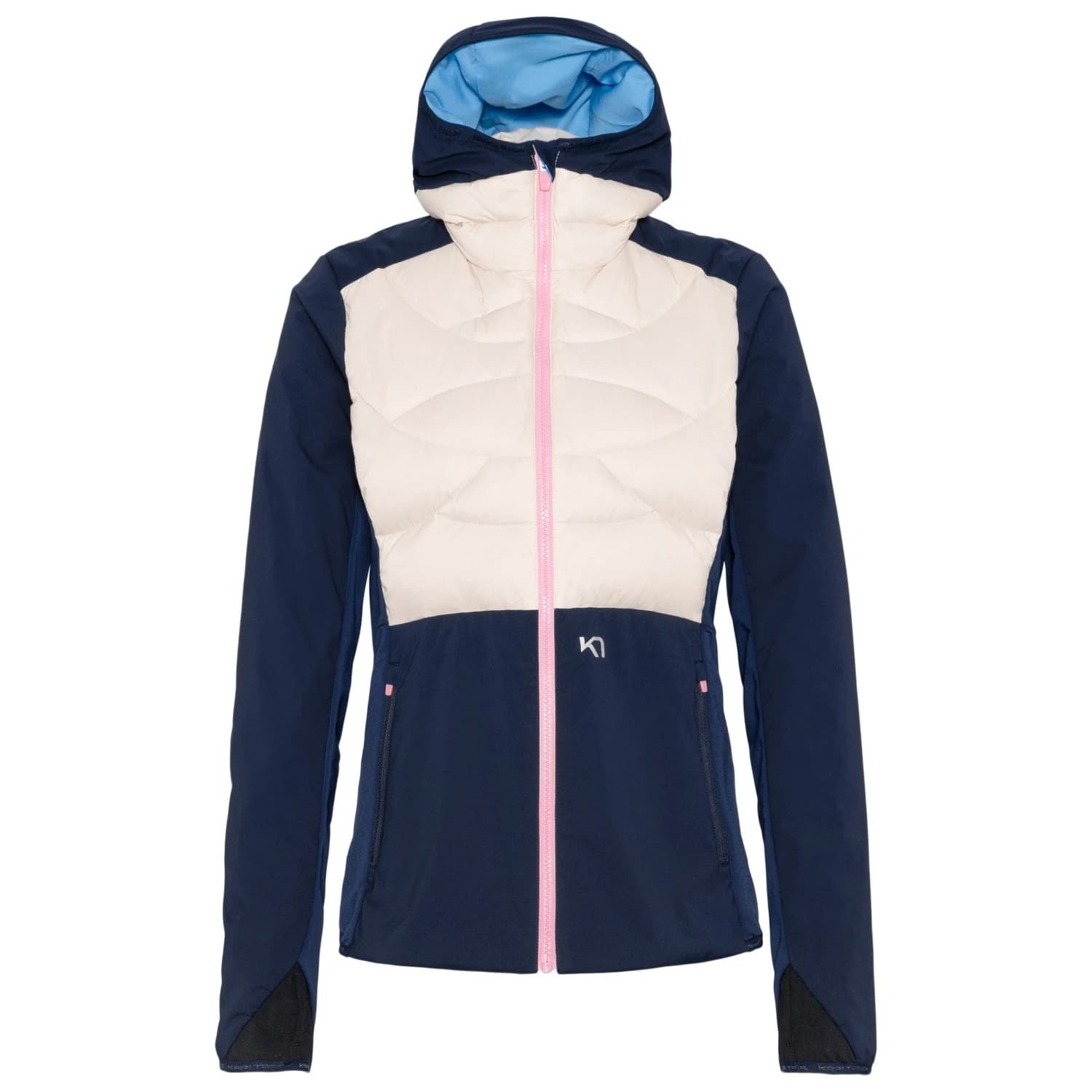 Дамско пухено яке Kari Traa Women's Tirill Thermal Jacket Down jacket - Dark Navy Blue II