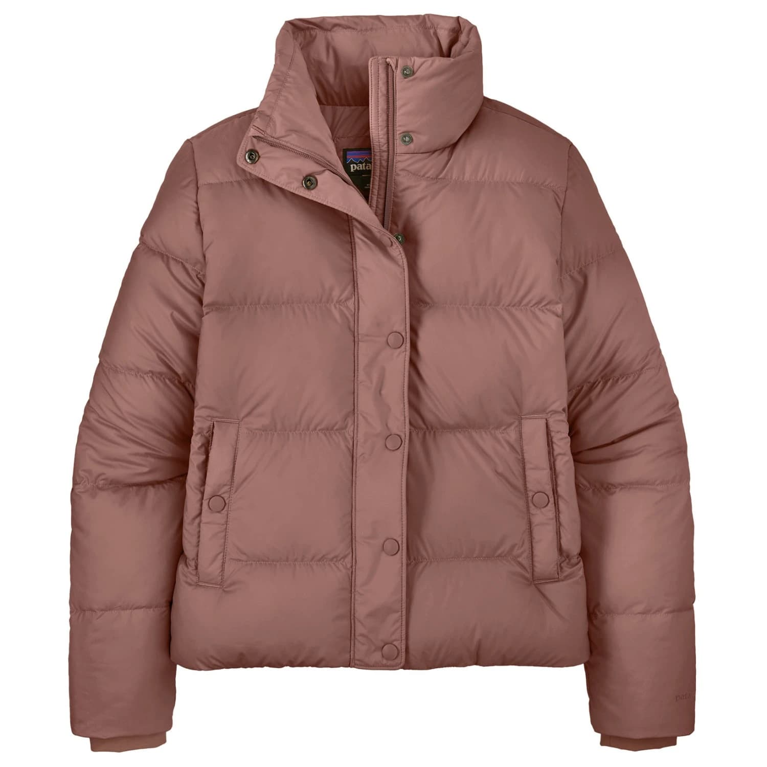 Дамско пухено яке Patagonia Women's Silent Down Jacket - Moonrise Taupe