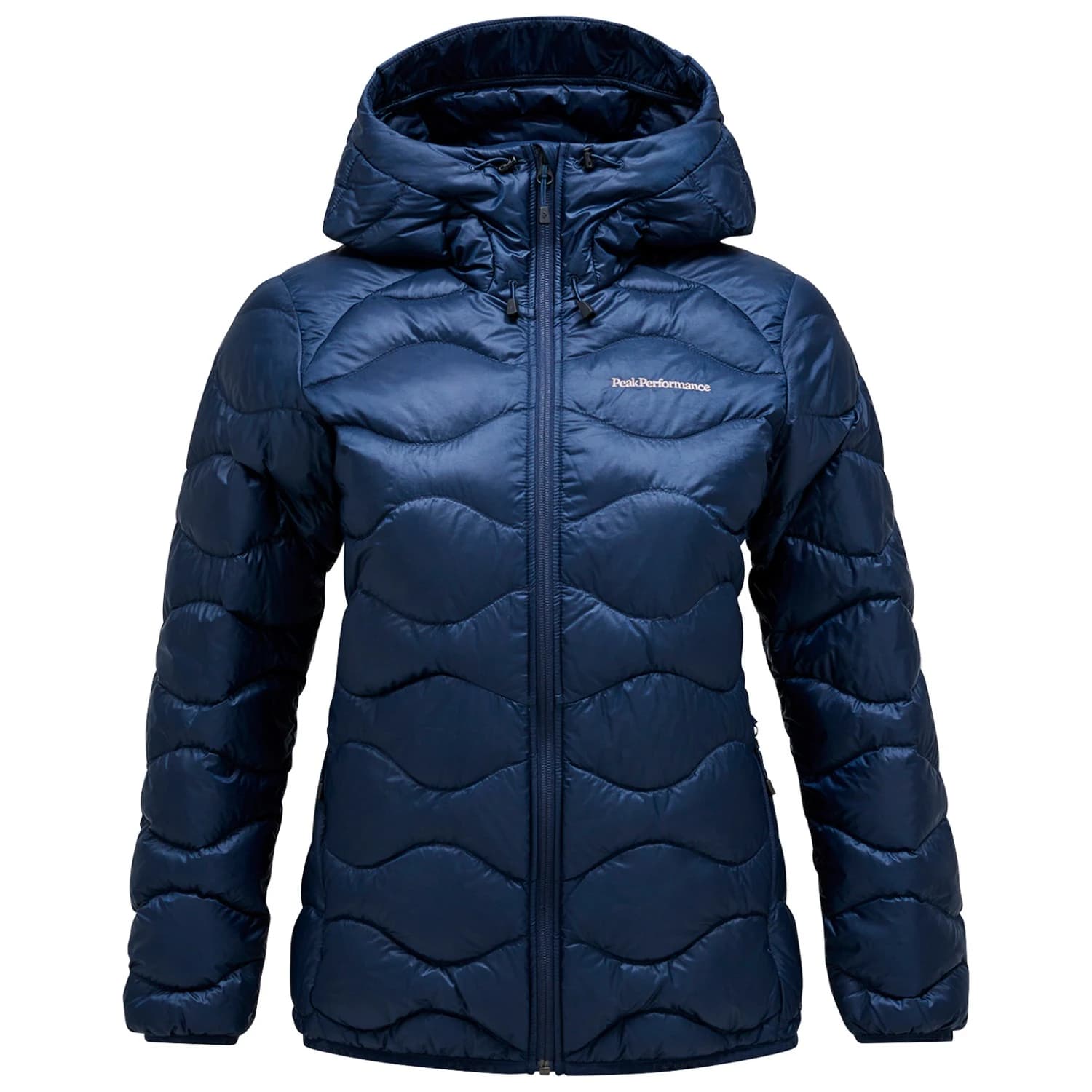 Дамско пухено яке Peak Performance Women's Helium Down Hood Jacket Down jacket - Blue Shadow II