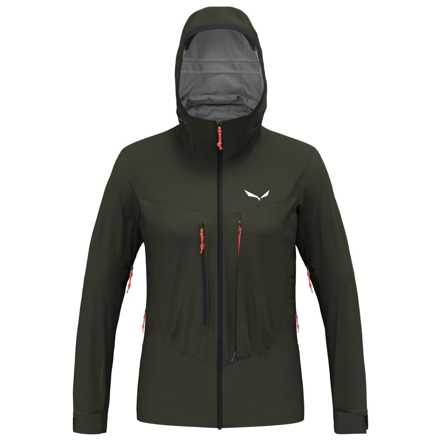 Дамско ски яке Salewa Women's Sella 3L Powertex Jacket Ski jacket - Dark Olive