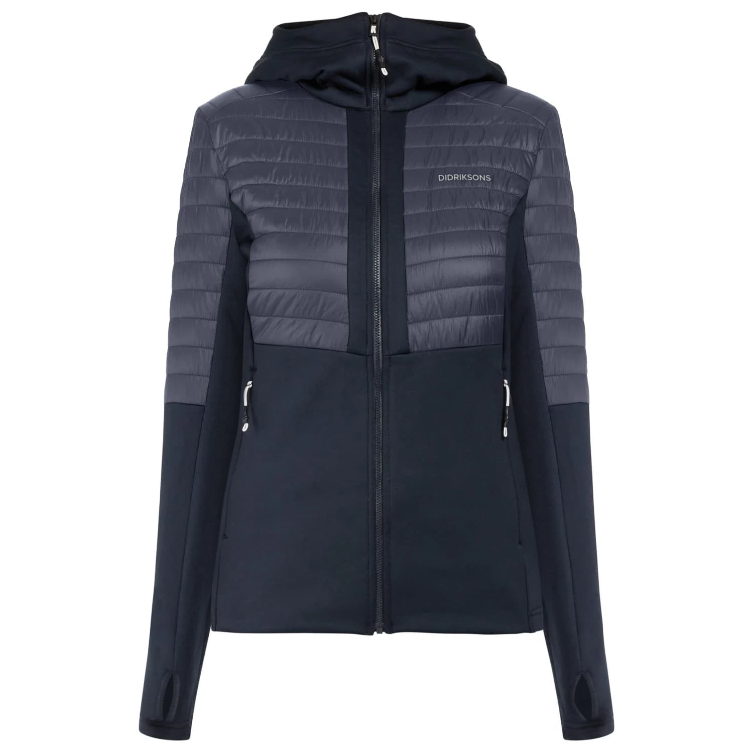 Дамско синтетично яке Didriksons Women's Annema Full Zip 6 Synthetic jacket - Dark Night Blue