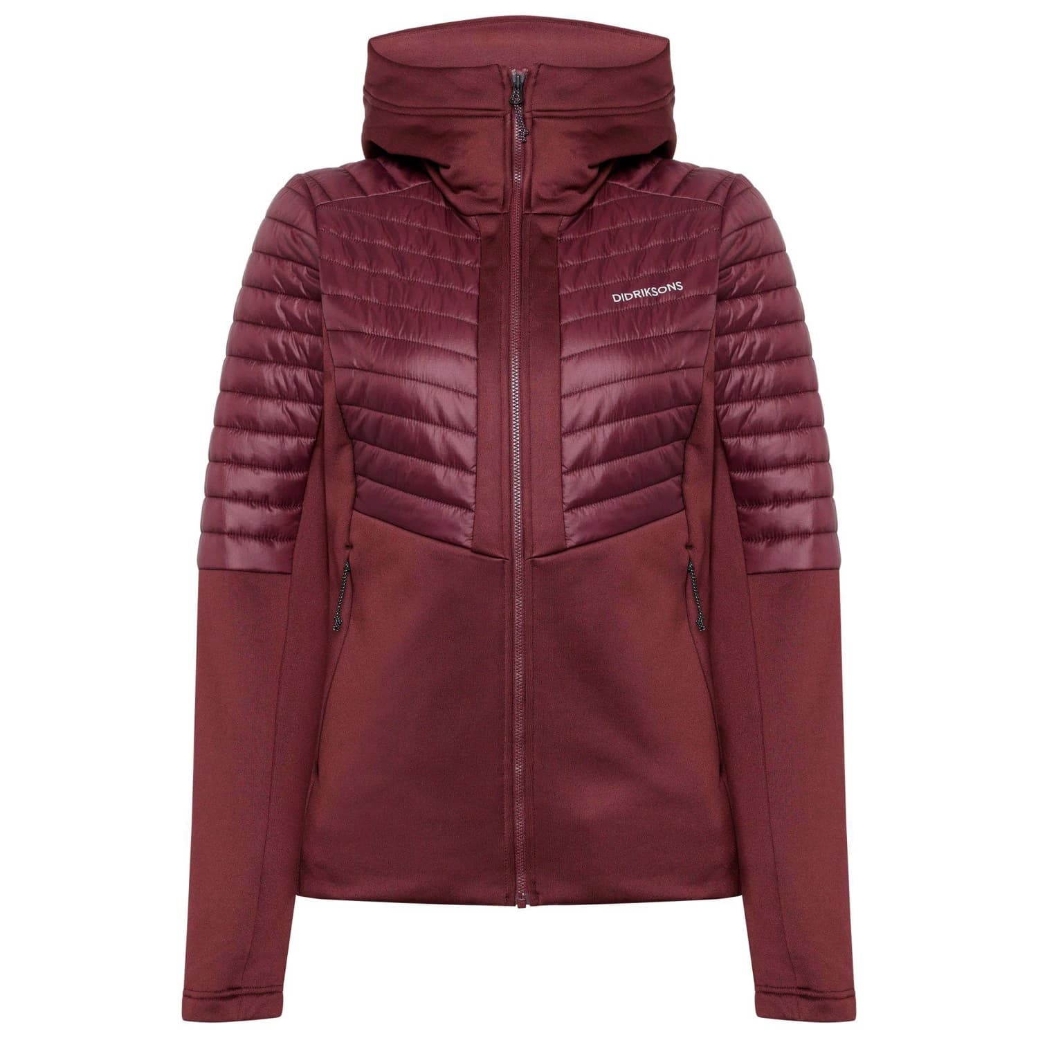 Дамско синтетично яке Didriksons Women's Annema Full Zip 6 Synthetic jacket - Old Rust