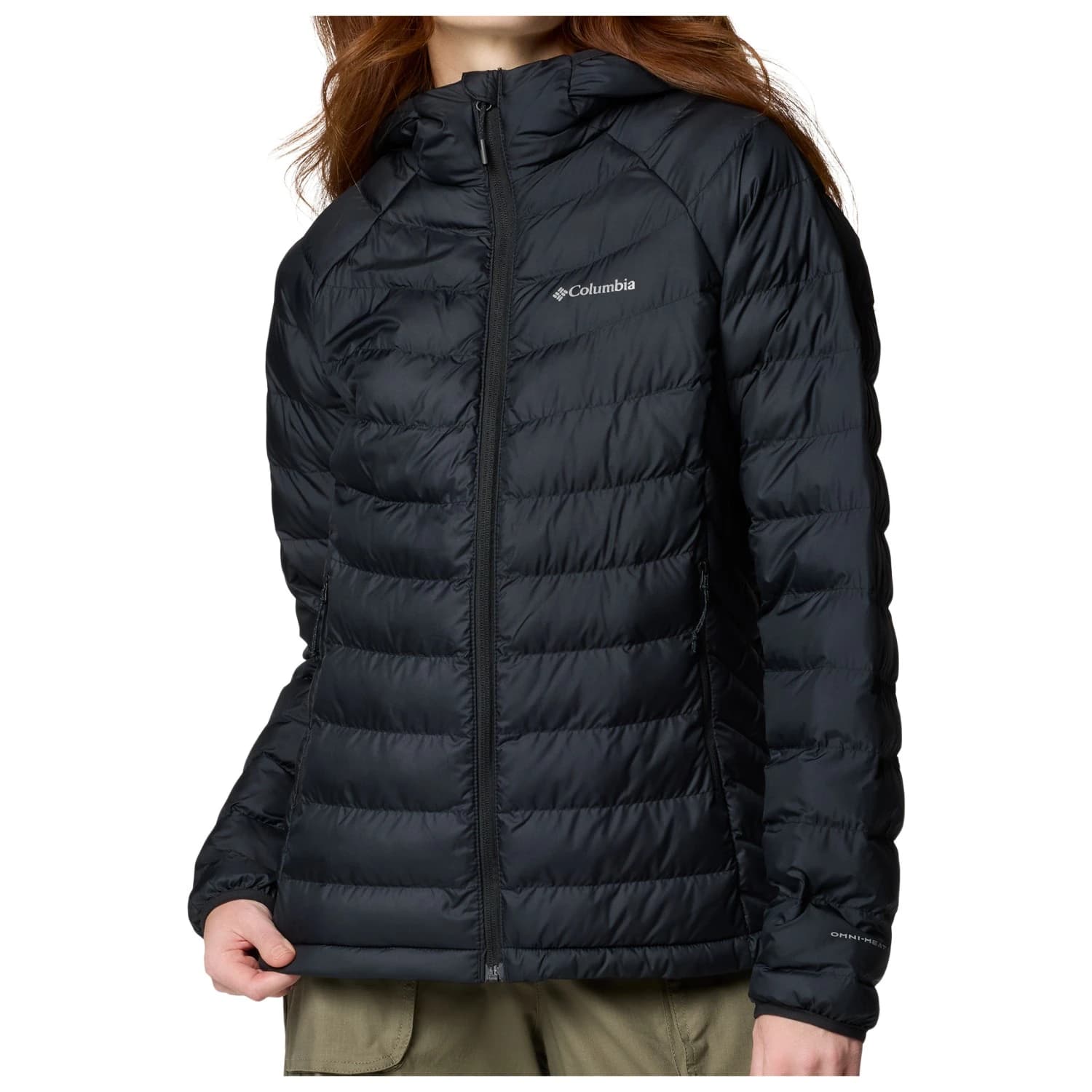 Синтетично яке Columbia Women's Powder Lite II Hooded Jacket Synthetic jacket - Black