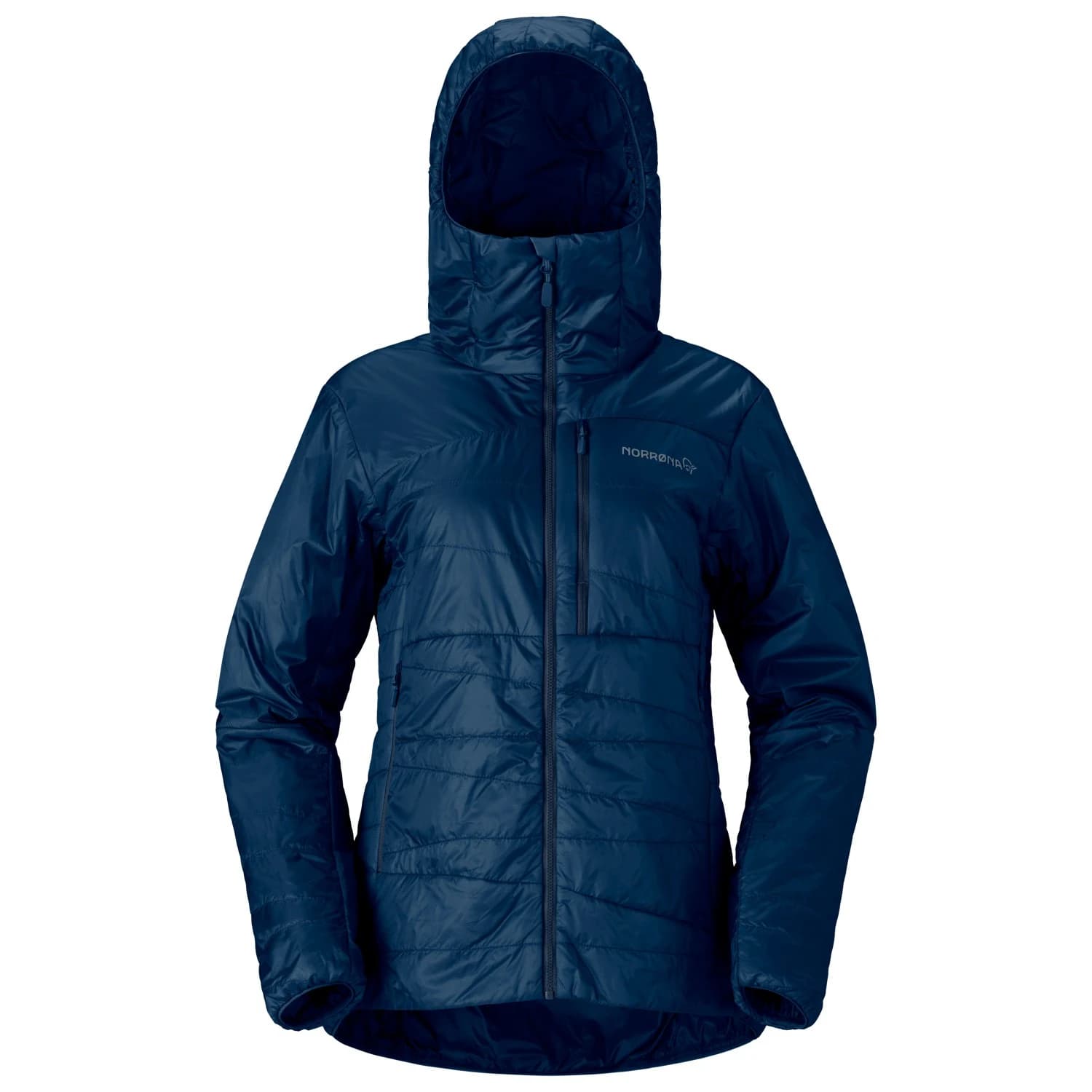 Дамско синтетично яке Norrøna Women's Falketind Thermo40 Hood Synthetic jacket - Indigo Night