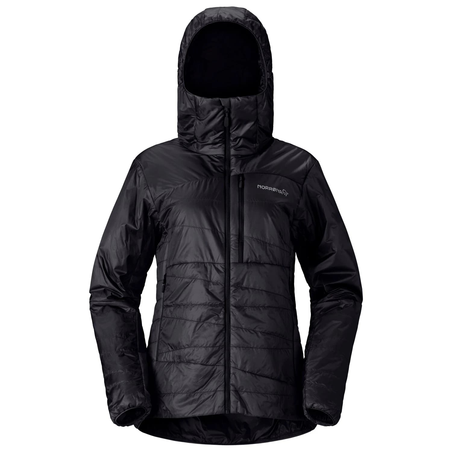 Дамско синтетично яке Norrøna Women's Falketind Thermo40 Hood Synthetic jacket - Caviar