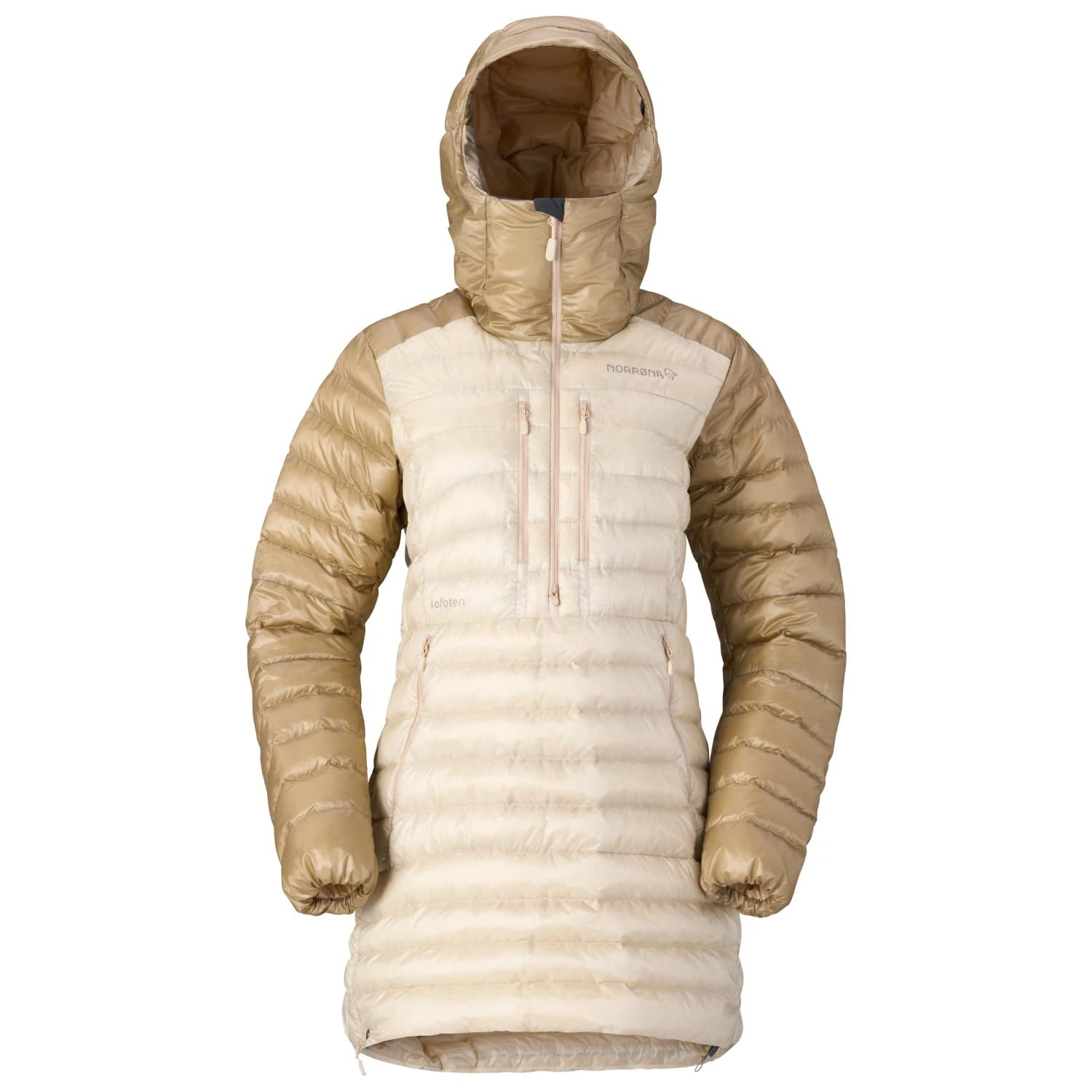 Дамско ски яке Norrøna Women's Lofoten Down800 Anorak Ski jacket - Oatmeal