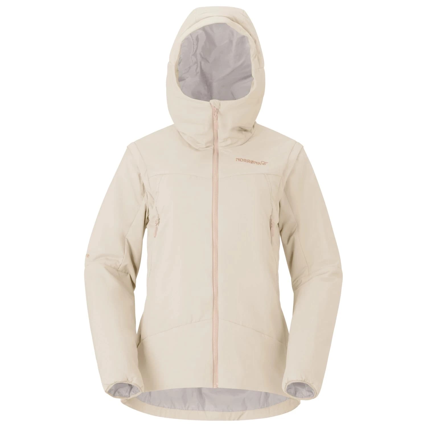 Дамско синтетично яке Norrøna Women's Møre Thermo60 Aero200 Jacket Synthetic jacket - Oatmeal